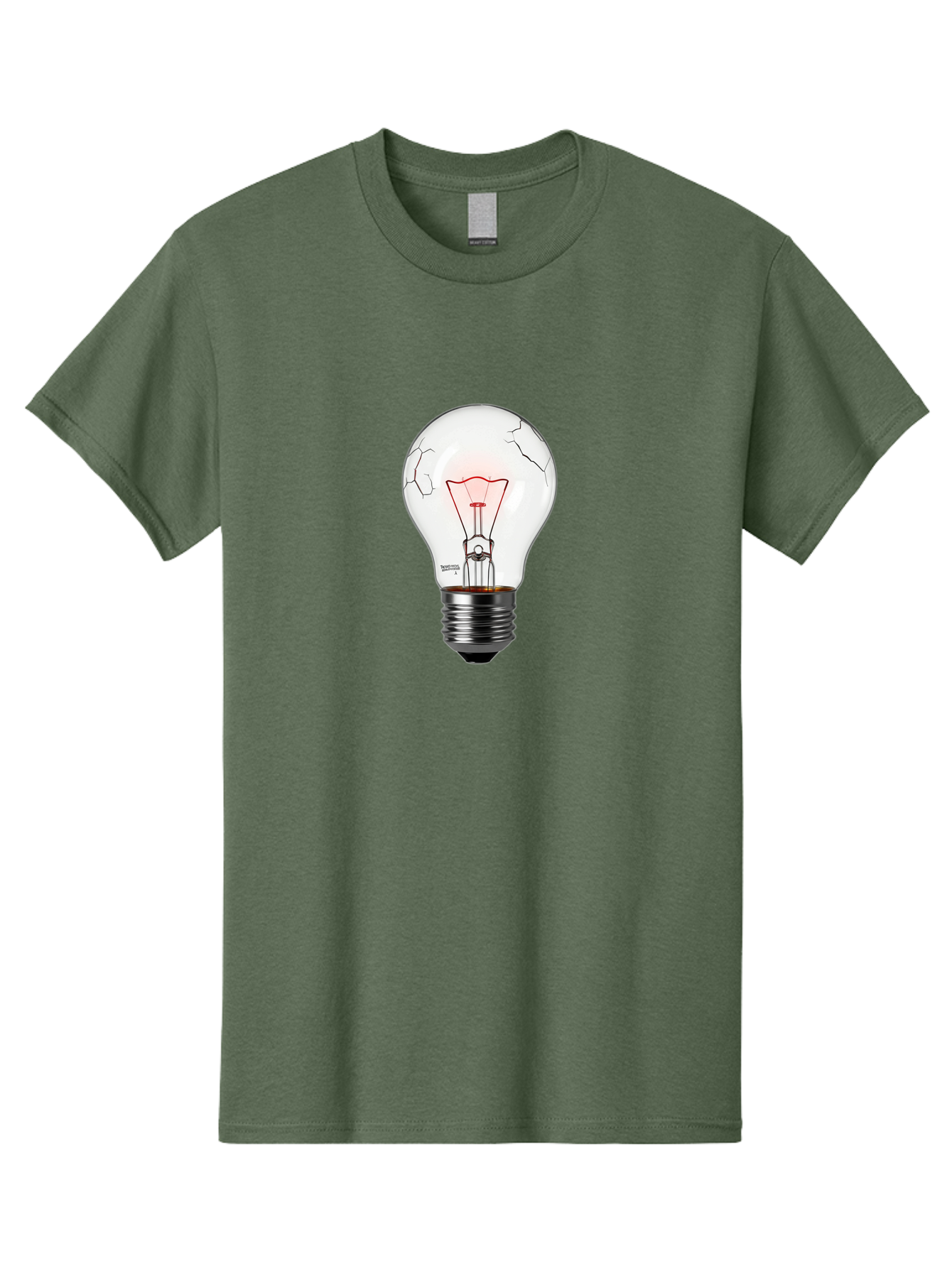 Broken-Light-Bulb-1 Men'S Graphic Tee, 100% Cotton, Comfortable Casual Summer Wear, Machine Washable, Vintage Camera, Old Camera, Antique Camera, Black Camera, Classic Photography, Photography Equipment, Nostalgic Device, Film Camera, Baf707