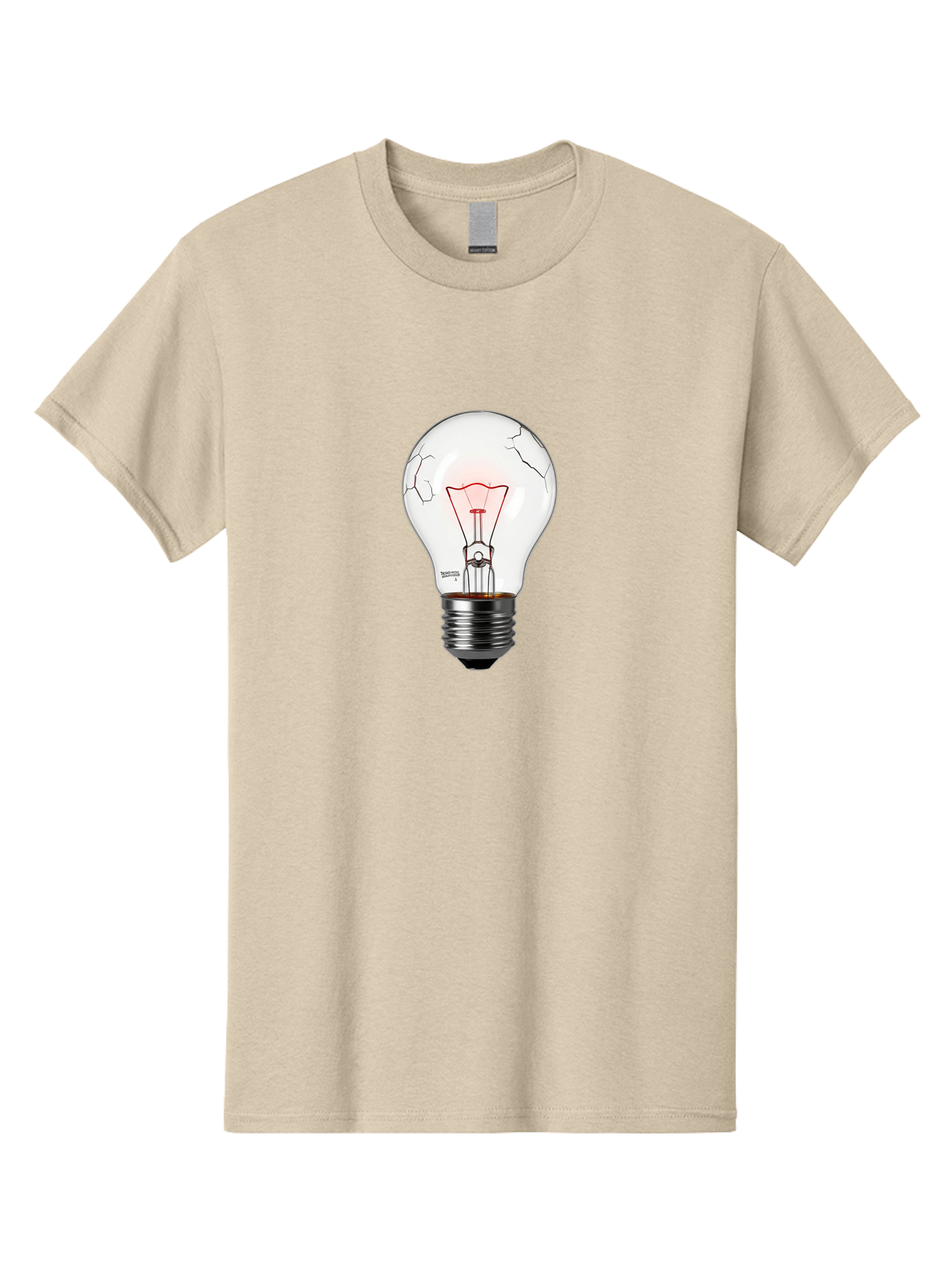 Broken-Light-Bulb-1 Men'S Graphic Tee, 100% Cotton, Comfortable Casual Summer Wear, Machine Washable, Vintage Camera, Old Camera, Antique Camera, Black Camera, Classic Photography, Photography Equipment, Nostalgic Device, Film Camera, Baf707