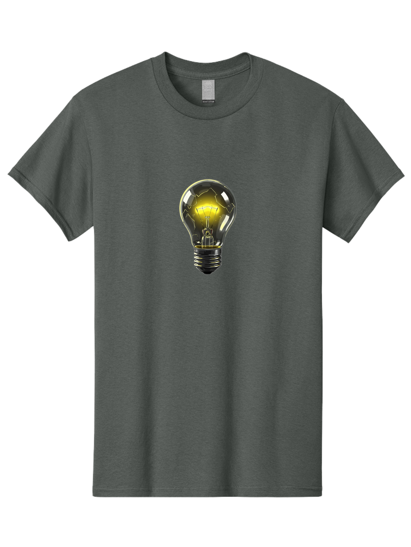 Broken-Light-Bulb-2 Men'S Graphic Tee, 100% Cotton, Comfortable Casual Summer Wear, Machine Washable, Vintage Camera, Old Camera, Antique Camera, Black Camera, Classic Photography, Photography Equipment, Nostalgic Device, Film Camera, Baf708