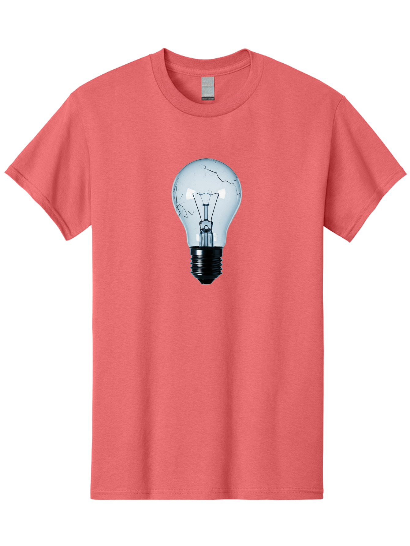 Broken-Light-Bulb-3 Men'S Graphic Tee, 100% Cotton, Comfortable Casual Summer Wear, Machine Washable, Vintage Camera, Old Camera, Antique Camera, Black Camera, Classic Photography, Photography Equipment, Nostalgic Device, Film Camera, Baf709