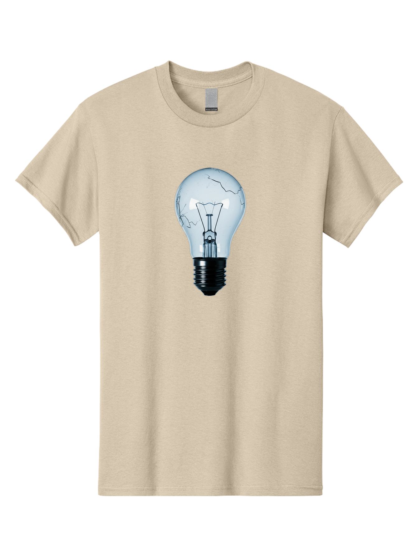 Broken-Light-Bulb-3 Men'S Graphic Tee, 100% Cotton, Comfortable Casual Summer Wear, Machine Washable, Vintage Camera, Old Camera, Antique Camera, Black Camera, Classic Photography, Photography Equipment, Nostalgic Device, Film Camera, Baf709