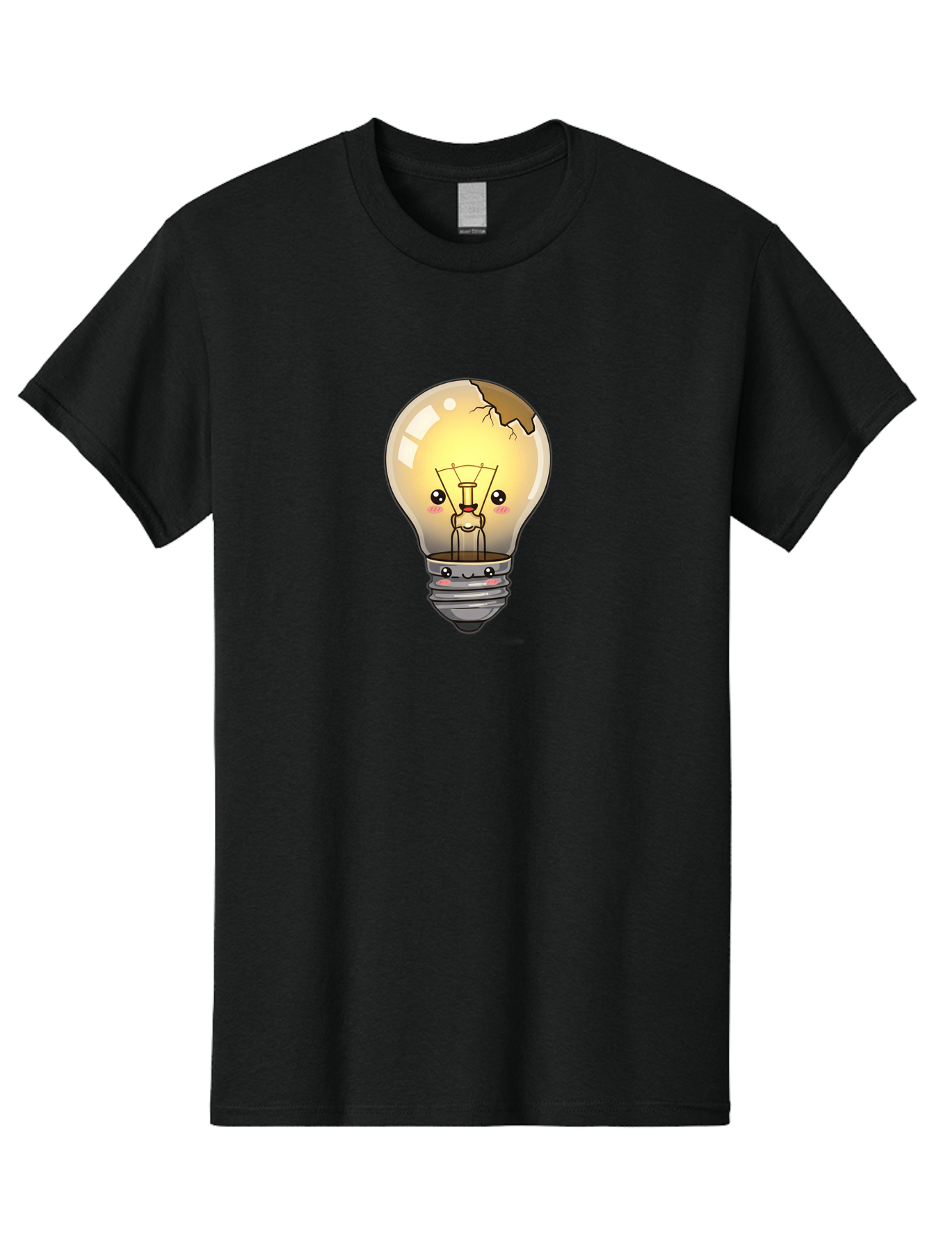 Broken-Light-Bulb Men'S Graphic Tee, 100% Cotton, Comfortable Casual Summer Wear, Machine Washable, Vintage Camera, Old Camera, Antique Camera, Black Camera, Classic Photography, Photography Equipment, Nostalgic Device, Film Camera, Camera Art Baf710