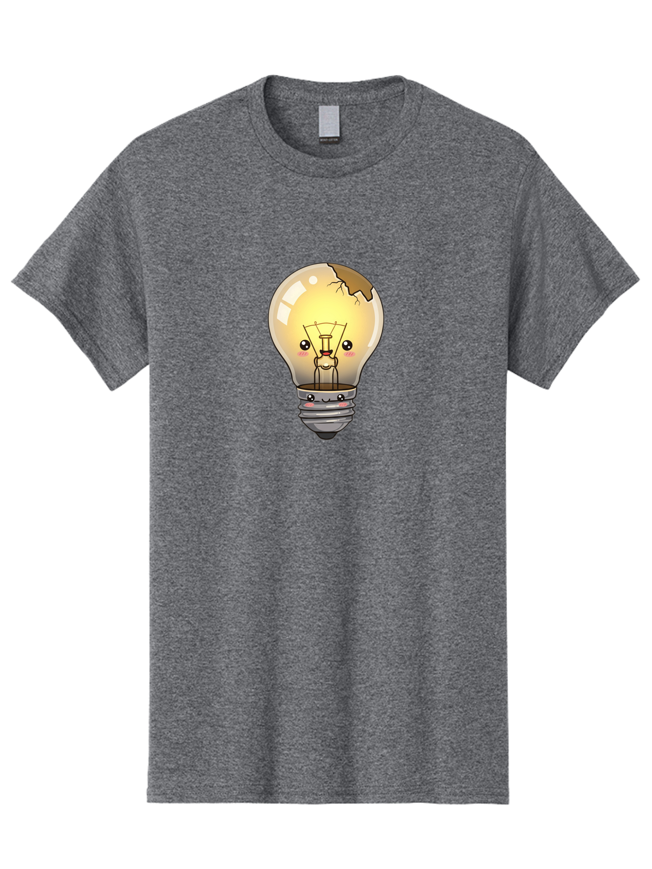 Broken-Light-Bulb Men'S Graphic Tee, 100% Cotton, Comfortable Casual Summer Wear, Machine Washable, Vintage Camera, Old Camera, Antique Camera, Black Camera, Classic Photography, Photography Equipment, Nostalgic Device, Film Camera, Camera Art Baf710