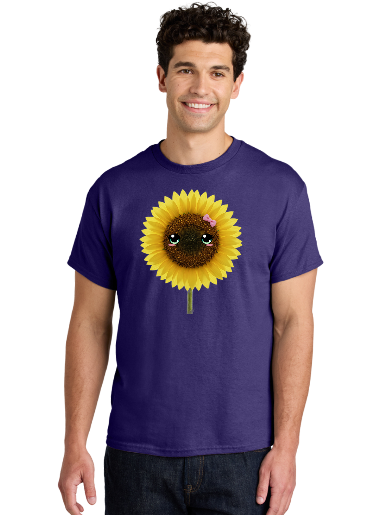 Cartoon-Sunflower Men'S Graphic Tee, 100% Cotton, Comfortable Casual Summer Wear, Machine Washable, Vintage Camera, Old Camera, Antique Camera, Black Camera, Classic Photography, Photography Equipment, Nostalgic Device, Film Camera, Camera Art Baf711