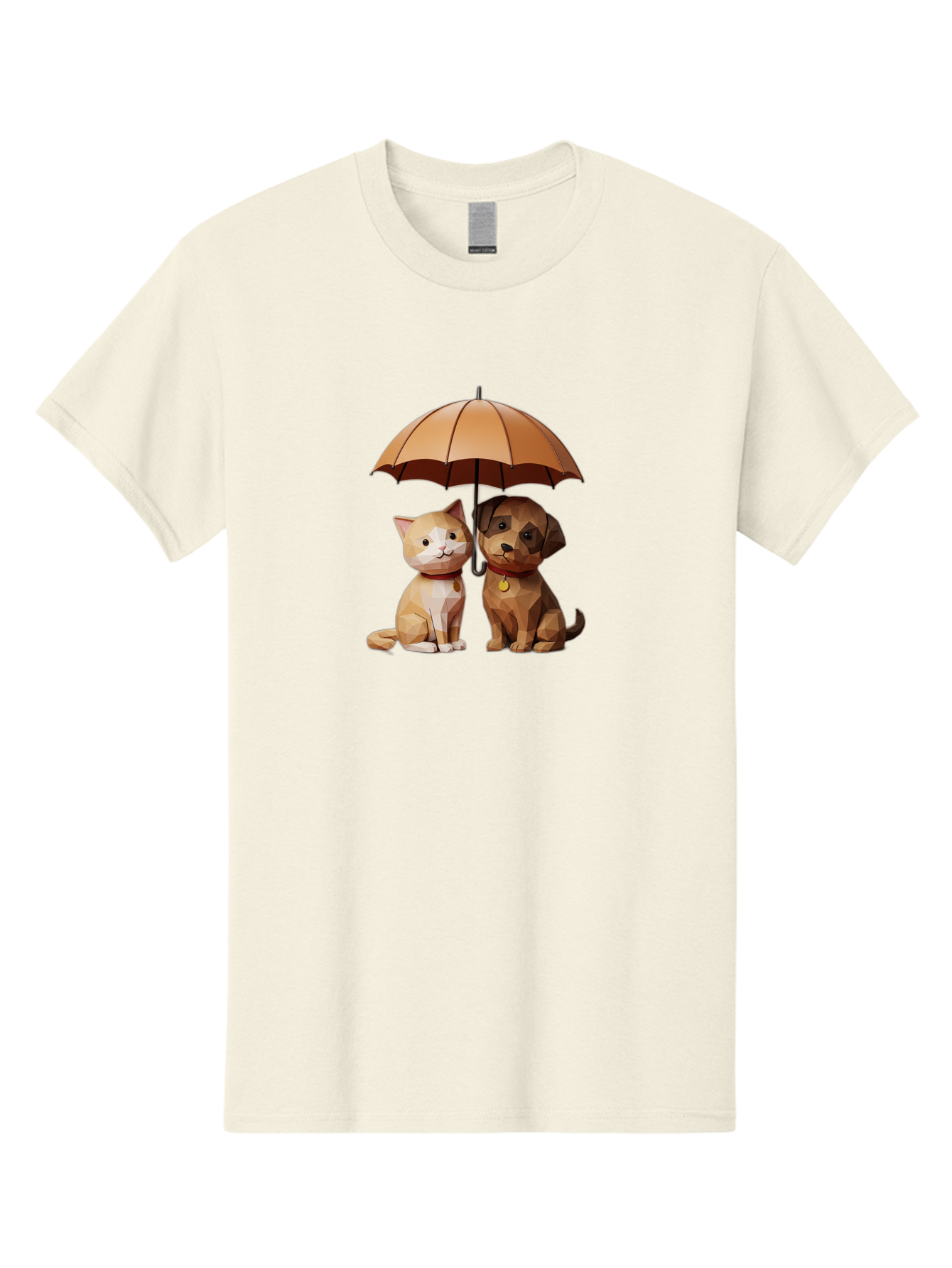 Cat-And-Dog-Under-Umbrella-7 Men'S Graphic Tee, 100% Cotton, Comfortable Casual Summer Wear, Machine Washable, Vintage Camera, Old Camera, Antique Camera, Black Camera, Classic Photography, Photography Equipment, Nostalgic Device, Film Camera, Baf721