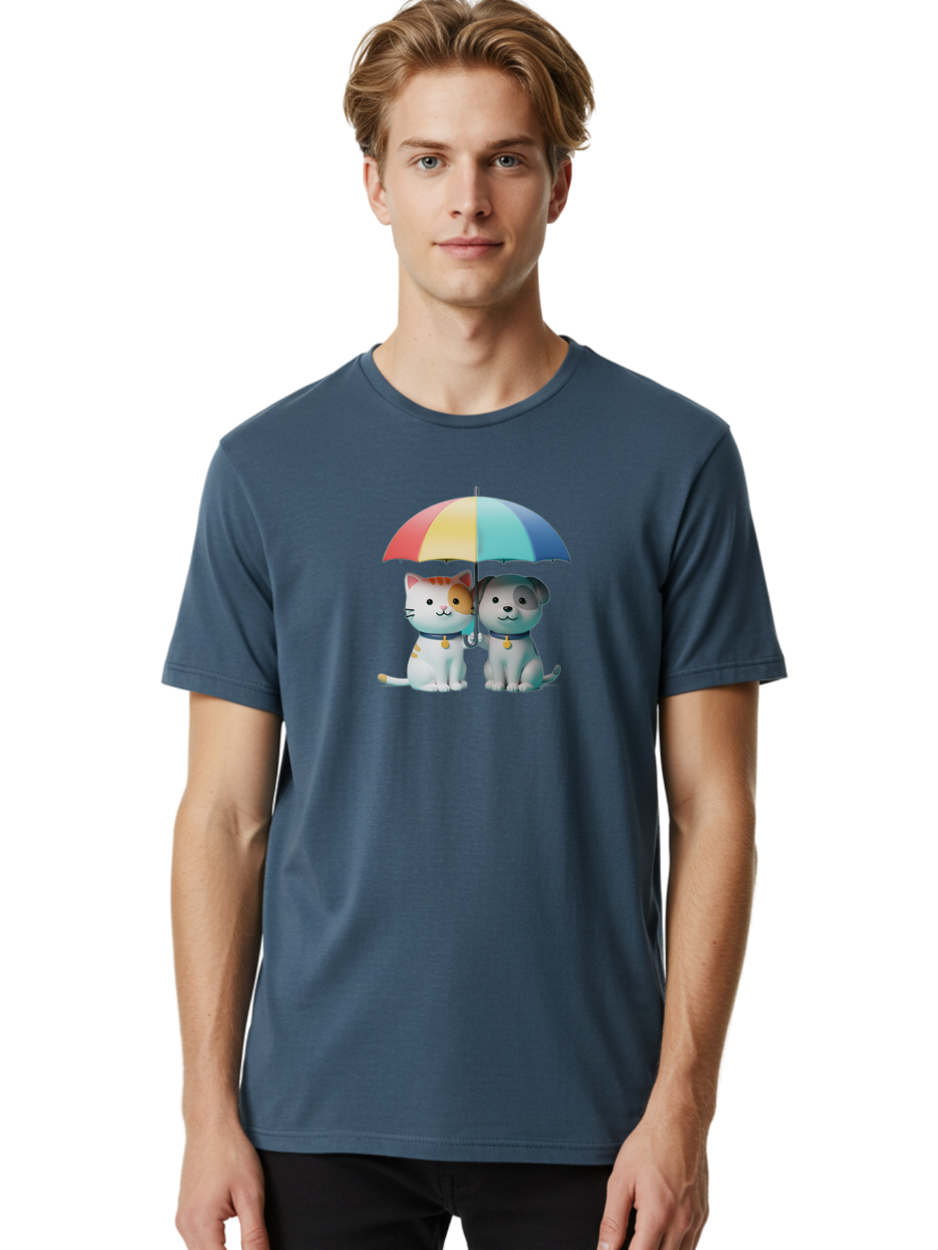 Cat-And-Dog Men'S Graphic Tee, 100% Cotton, Comfortable Casual Summer Wear, Machine Washable, Vintage Camera, Old Camera, Antique Camera, Black Camera, Classic Photography, Photography Equipment, Nostalgic Device, Film Camera, Camera Art Baf723