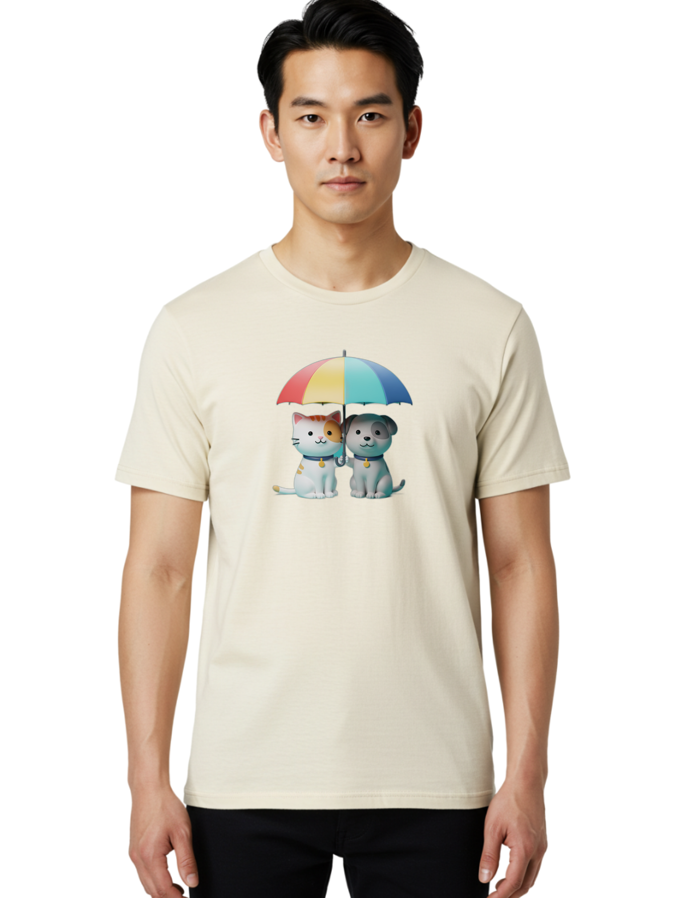 Cat-And-Dog Men'S Graphic Tee, 100% Cotton, Comfortable Casual Summer Wear, Machine Washable, Vintage Camera, Old Camera, Antique Camera, Black Camera, Classic Photography, Photography Equipment, Nostalgic Device, Film Camera, Camera Art Baf723