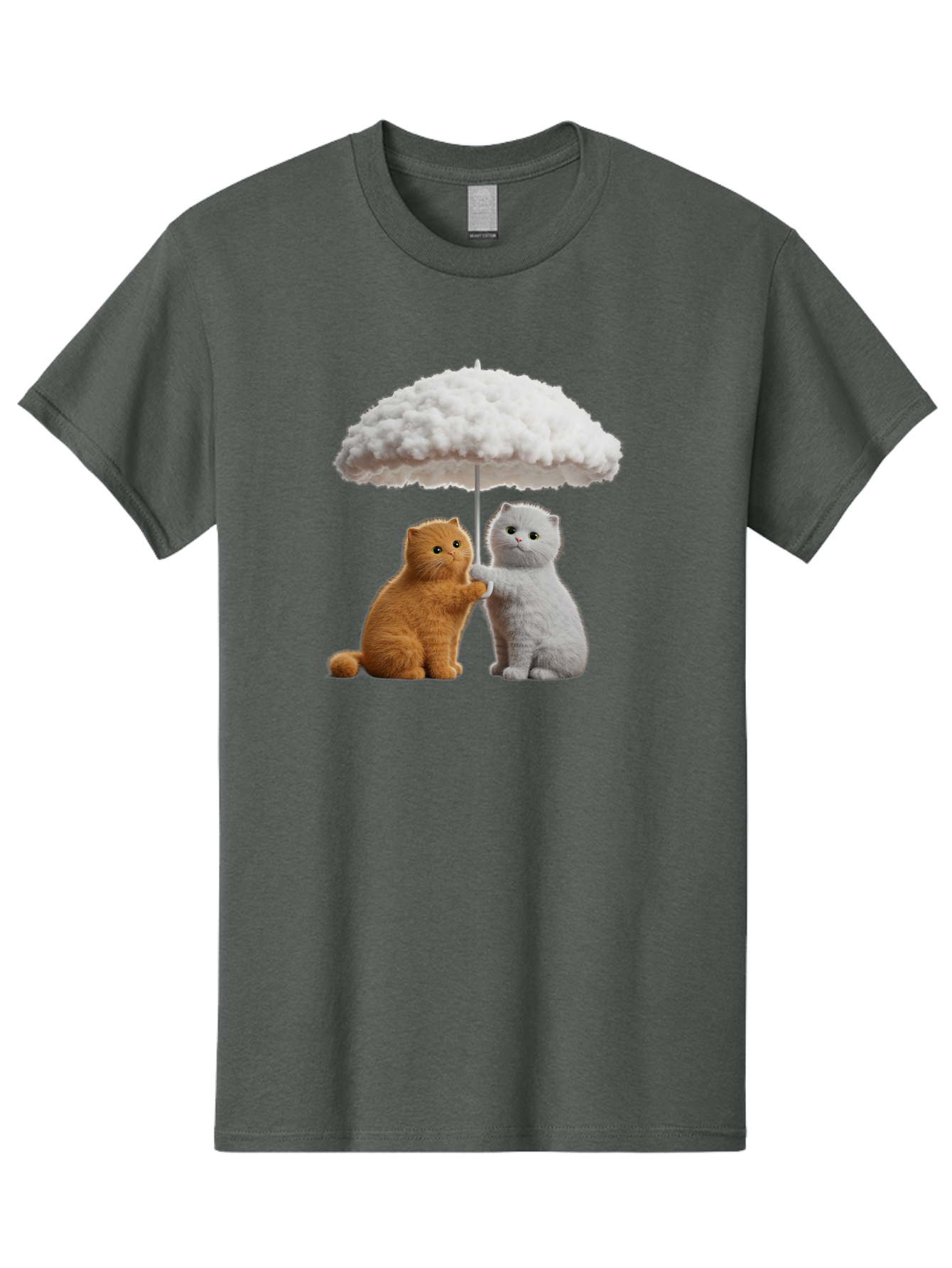 Cats-Under-Cloudy-Umbrella Men'S Graphic Tee, 100% Cotton, Comfortable Casual Summer Wear, Machine Washable, Vintage Camera, Old Camera, Antique Camera, Black Camera, Classic Photography, Photography Equipment, Nostalgic Device, Film Camera, Baf725
