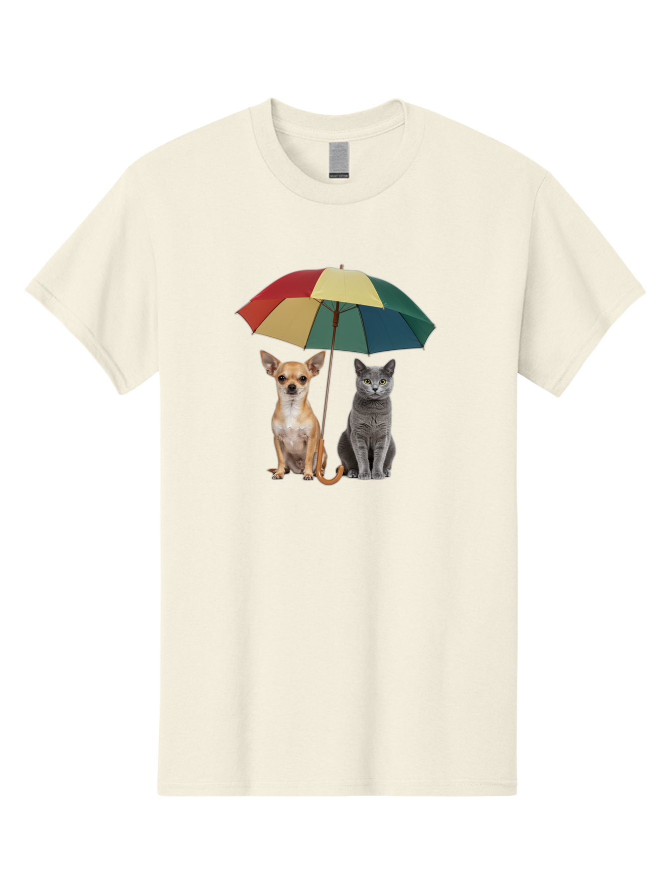 Colorful-Umbrella-Cat-Dog Men'S Graphic Tee, 100% Cotton, Comfortable Casual Summer Wear, Machine Washable, Vintage Camera, Old Camera, Antique Camera, Black Camera, Classic Photography, Photography Equipment, Nostalgic Device, Film Camera, Baf728