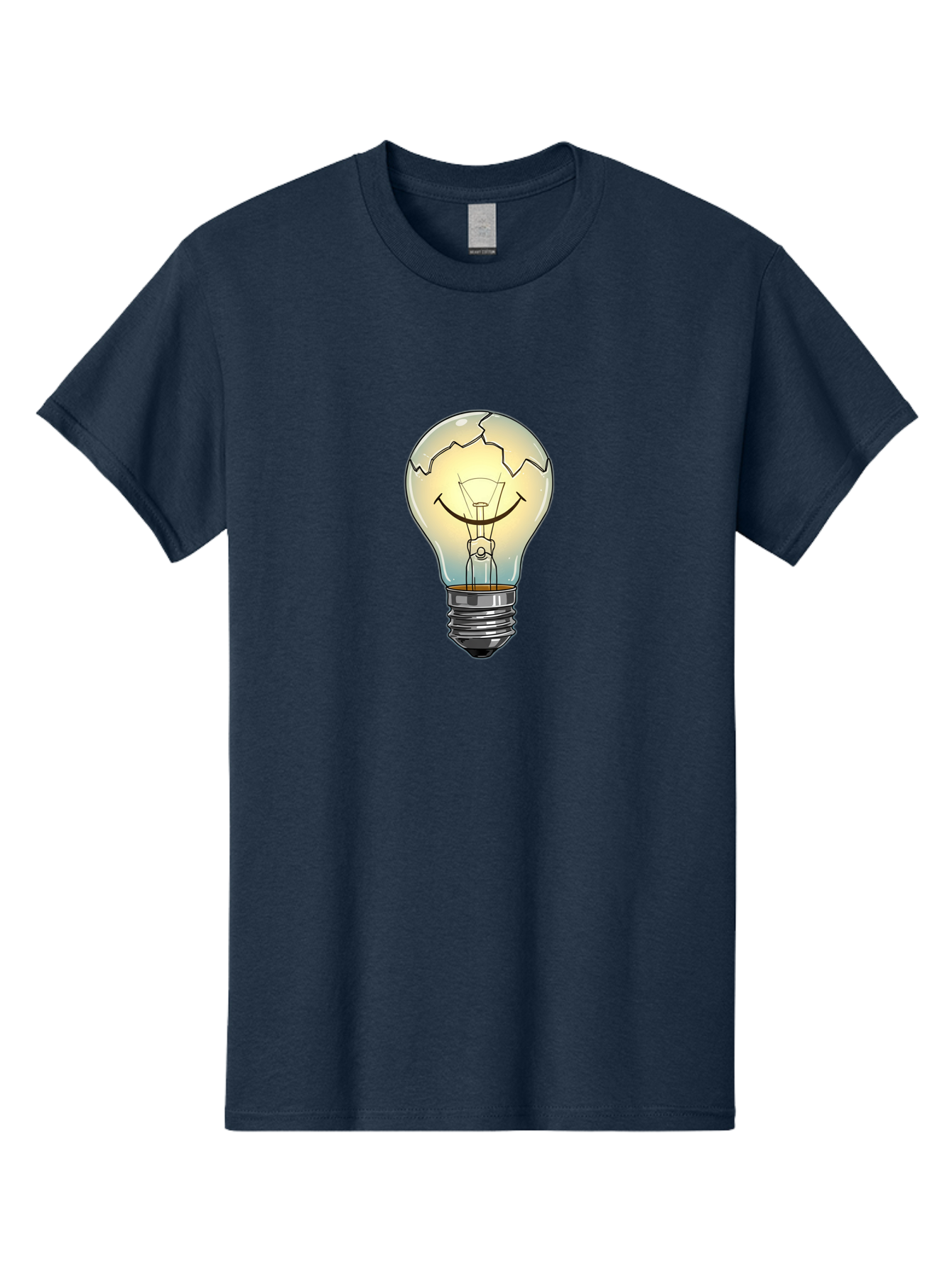 Cracked-Lightbulb Men'S Graphic Tee, 100% Cotton, Comfortable Casual Summer Wear, Machine Washable, Vintage Camera, Old Camera, Antique Camera, Black Camera, Classic Photography, Photography Equipment, Nostalgic Device, Film Camera, Camera Art Baf752