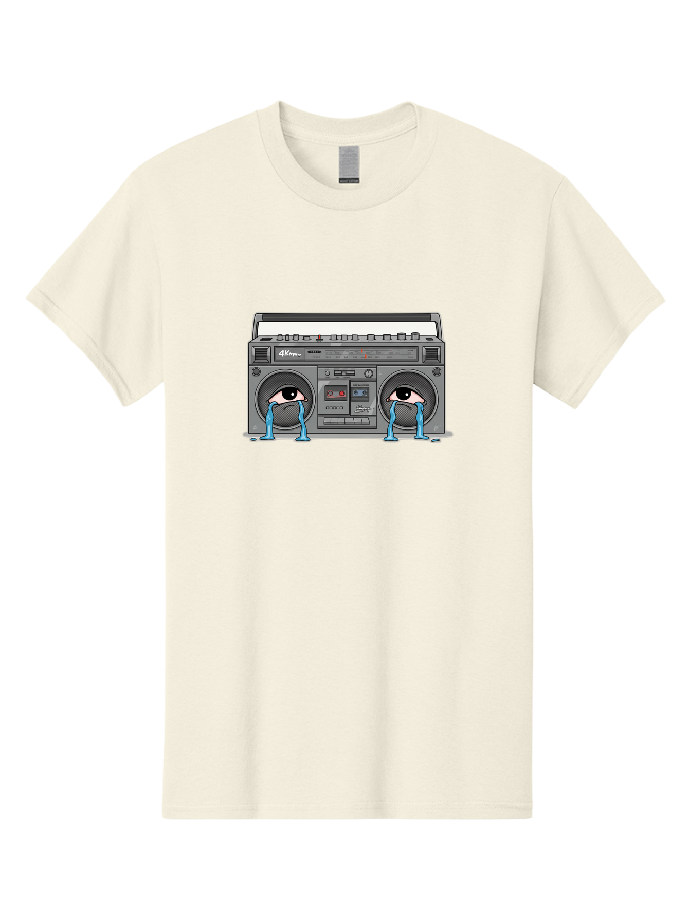 Crying-Boombox Men'S Graphic Tee, 100% Cotton, Comfortable Casual Summer Wear, Machine Washable, Vintage Camera, Old Camera, Antique Camera, Black Camera, Classic Photography, Photography Equipment, Nostalgic Device, Film Camera, Camera Art Baf753