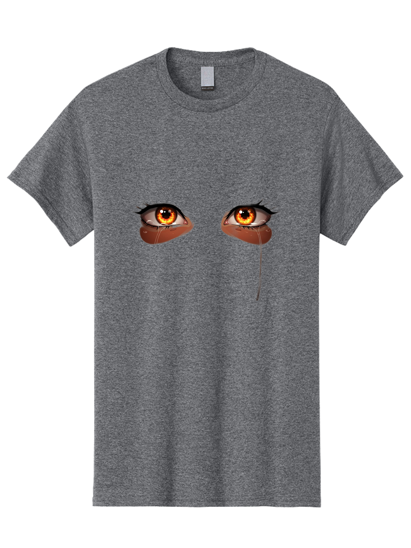 Crying-Eyes-10 Men'S Graphic Tee, 100% Cotton, Comfortable Casual Summer Wear, Machine Washable, Vintage Camera, Old Camera, Antique Camera, Black Camera, Classic Photography, Photography Equipment, Nostalgic Device, Film Camera, Camera Art Baf755