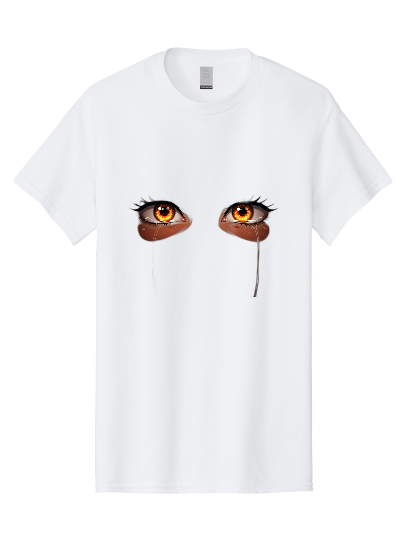 Crying-Eyes-10 Men'S Graphic Tee, 100% Cotton, Comfortable Casual Summer Wear, Machine Washable, Vintage Camera, Old Camera, Antique Camera, Black Camera, Classic Photography, Photography Equipment, Nostalgic Device, Film Camera, Camera Art Baf755