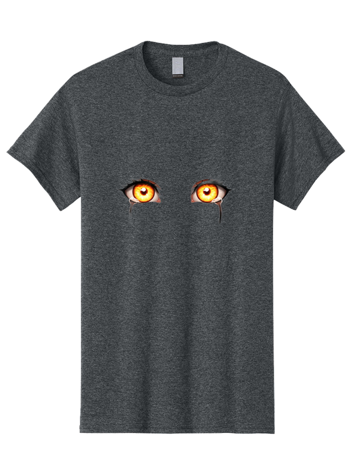 Crying-Eyes-2 Men'S Graphic Tee, 100% Cotton, Comfortable Casual Summer Wear, Machine Washable, Vintage Camera, Old Camera, Antique Camera, Black Camera, Classic Photography, Photography Equipment, Nostalgic Device, Film Camera, Camera Art Baf757