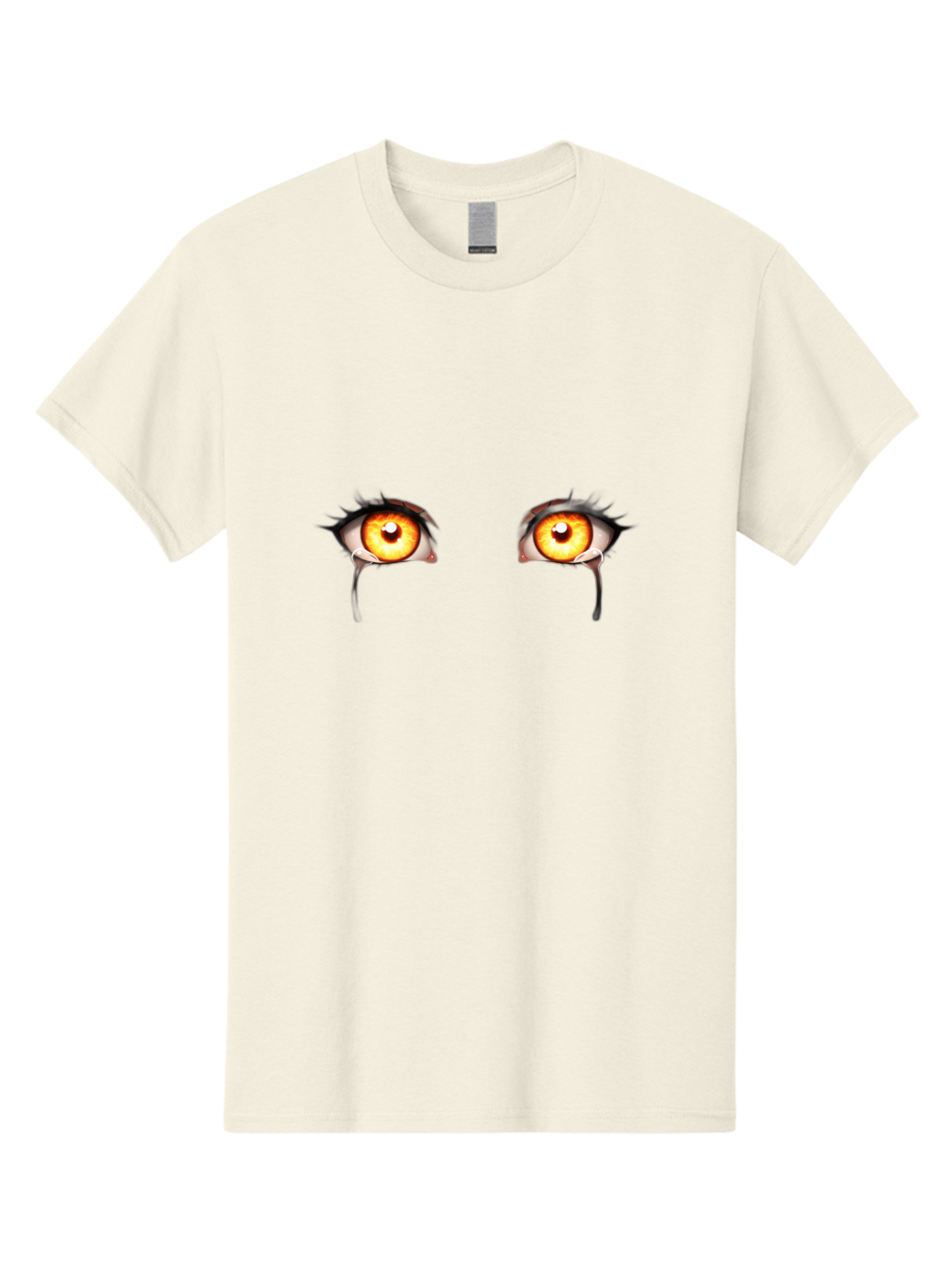 Crying-Eyes-2 Men'S Graphic Tee, 100% Cotton, Comfortable Casual Summer Wear, Machine Washable, Vintage Camera, Old Camera, Antique Camera, Black Camera, Classic Photography, Photography Equipment, Nostalgic Device, Film Camera, Camera Art Baf757