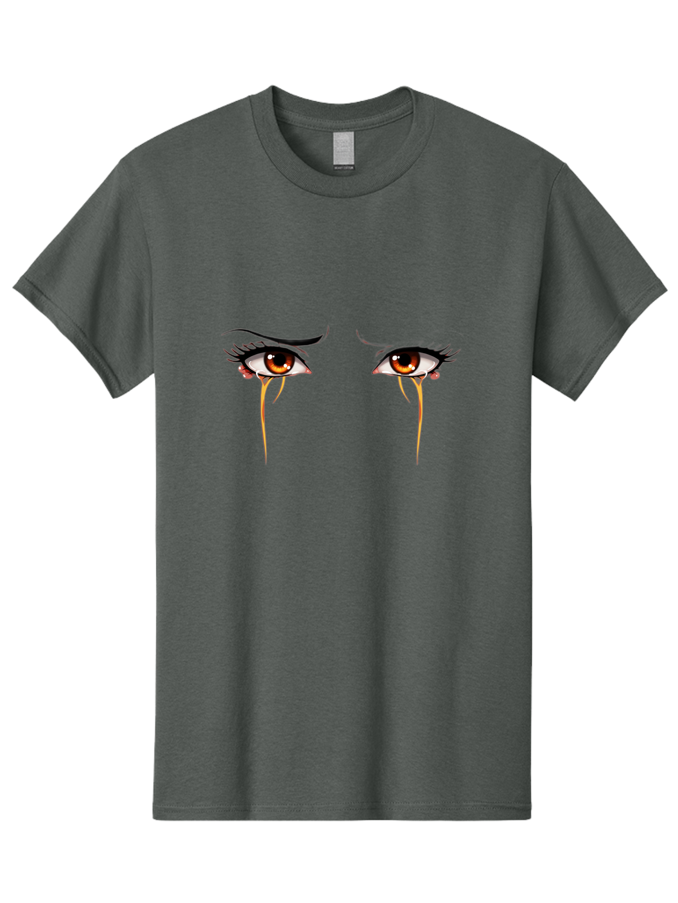 Crying-Eyes-3 Men'S Graphic Tee, 100% Cotton, Comfortable Casual Summer Wear, Machine Washable, Vintage Camera, Old Camera, Antique Camera, Black Camera, Classic Photography, Photography Equipment, Nostalgic Device, Film Camera, Camera Art Baf758