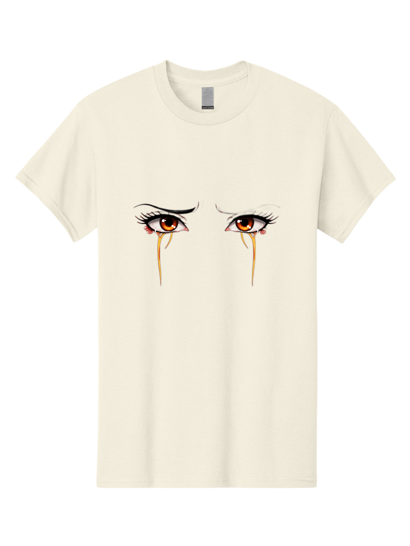 Crying-Eyes-3 Men'S Graphic Tee, 100% Cotton, Comfortable Casual Summer Wear, Machine Washable, Vintage Camera, Old Camera, Antique Camera, Black Camera, Classic Photography, Photography Equipment, Nostalgic Device, Film Camera, Camera Art Baf758