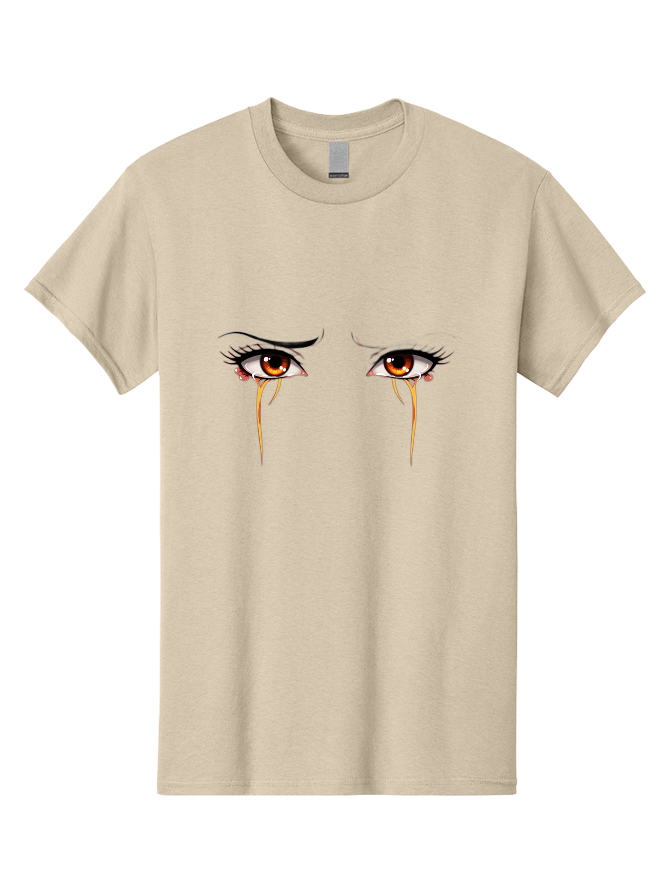 Crying-Eyes-3 Men'S Graphic Tee, 100% Cotton, Comfortable Casual Summer Wear, Machine Washable, Vintage Camera, Old Camera, Antique Camera, Black Camera, Classic Photography, Photography Equipment, Nostalgic Device, Film Camera, Camera Art Baf758