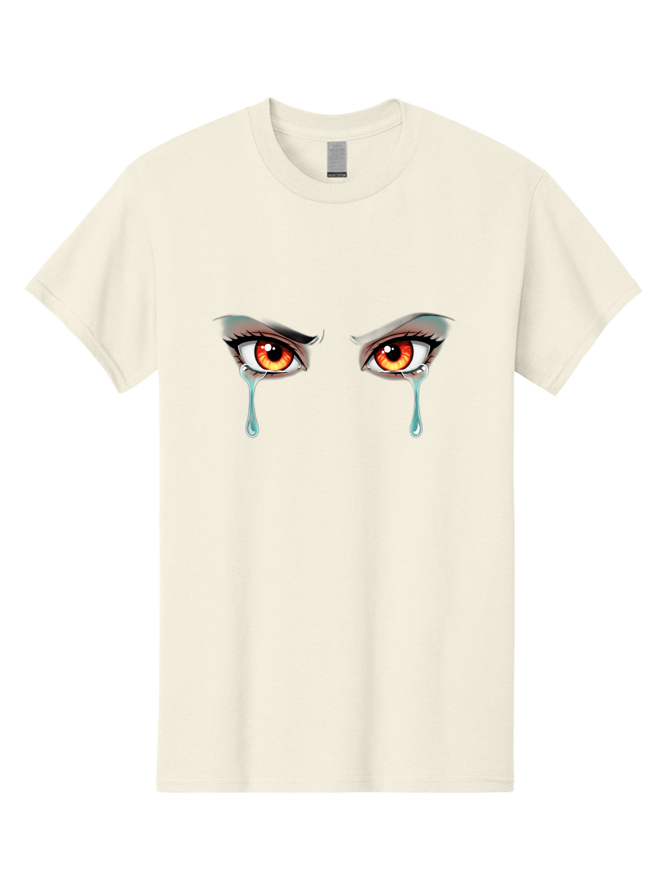 Crying-Eyes-5 Men'S Graphic Tee, 100% Cotton, Comfortable Casual Summer Wear, Machine Washable, Vintage Camera, Old Camera, Antique Camera, Black Camera, Classic Photography, Photography Equipment, Nostalgic Device, Film Camera, Camera Art Baf760