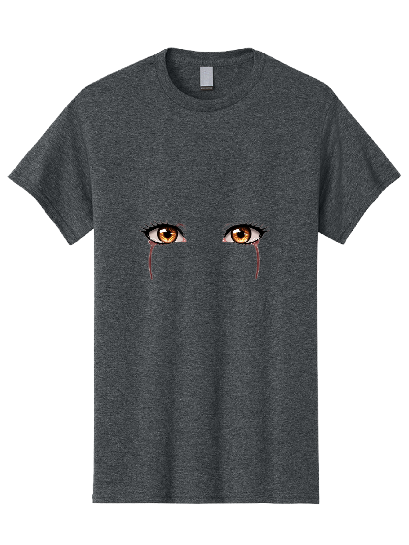 Crying-Eyes-6 Men'S Graphic Tee, 100% Cotton, Comfortable Casual Summer Wear, Machine Washable, Vintage Camera, Old Camera, Antique Camera, Black Camera, Classic Photography, Photography Equipment, Nostalgic Device, Film Camera, Camera Art Baf761