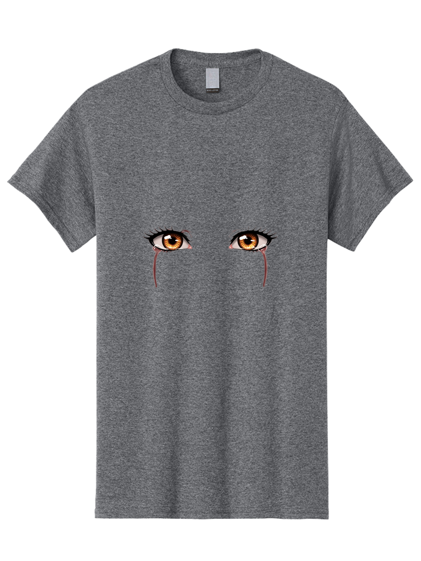 Crying-Eyes-6 Men'S Graphic Tee, 100% Cotton, Comfortable Casual Summer Wear, Machine Washable, Vintage Camera, Old Camera, Antique Camera, Black Camera, Classic Photography, Photography Equipment, Nostalgic Device, Film Camera, Camera Art Baf761