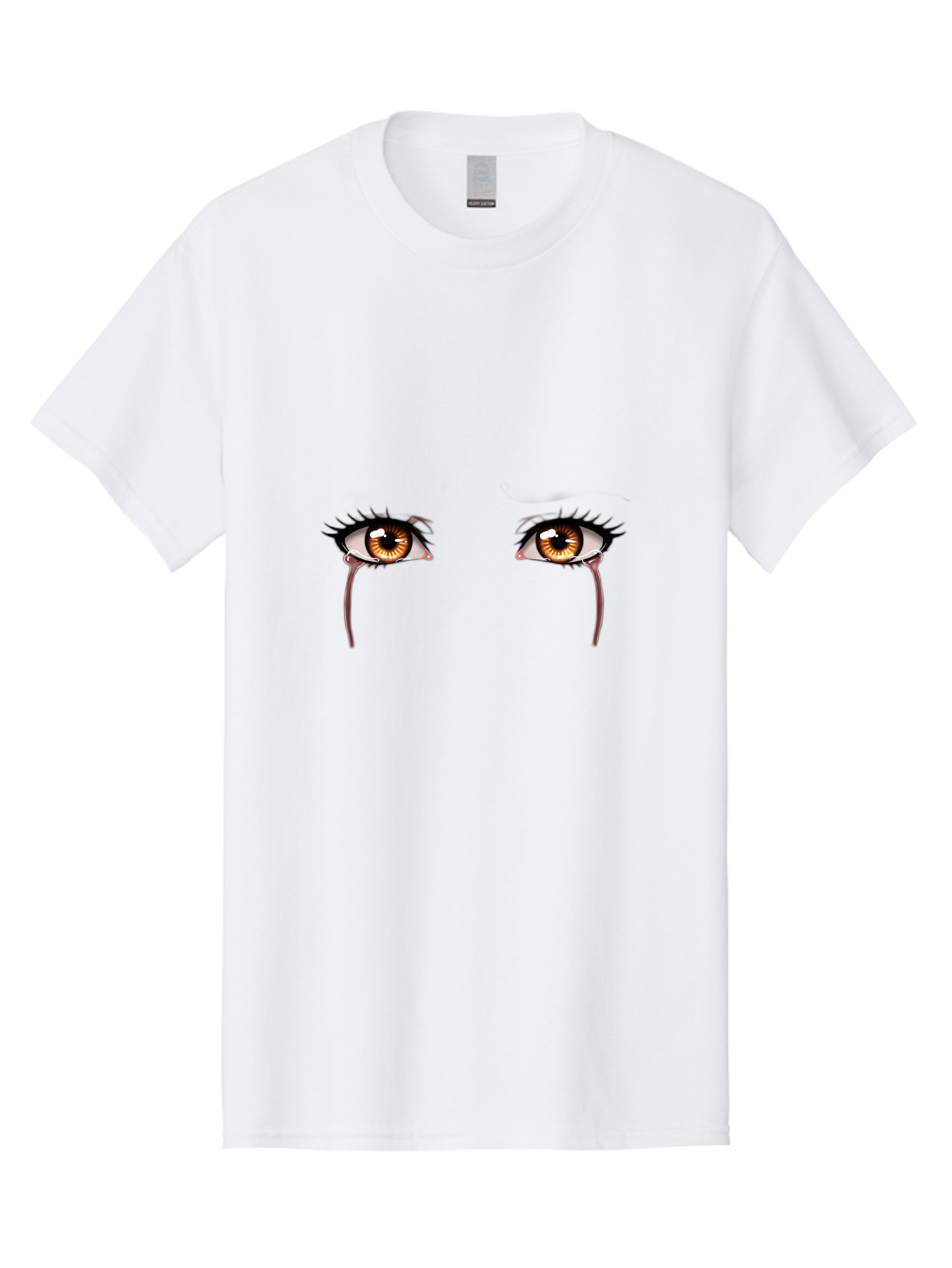 Crying-Eyes-6 Men'S Graphic Tee, 100% Cotton, Comfortable Casual Summer Wear, Machine Washable, Vintage Camera, Old Camera, Antique Camera, Black Camera, Classic Photography, Photography Equipment, Nostalgic Device, Film Camera, Camera Art Baf761