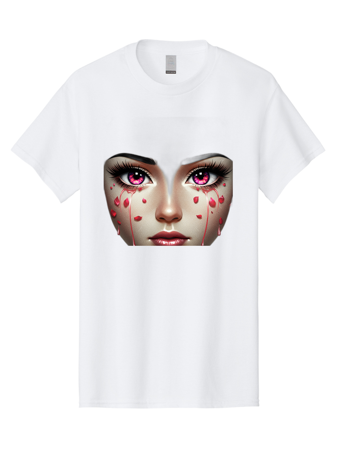 Crying-Eyes-8 Men'S Graphic Tee, 100% Cotton, Comfortable Casual Summer Wear, Machine Washable, Vintage Camera, Old Camera, Antique Camera, Black Camera, Classic Photography, Photography Equipment, Nostalgic Device, Film Camera, Camera Art Baf763