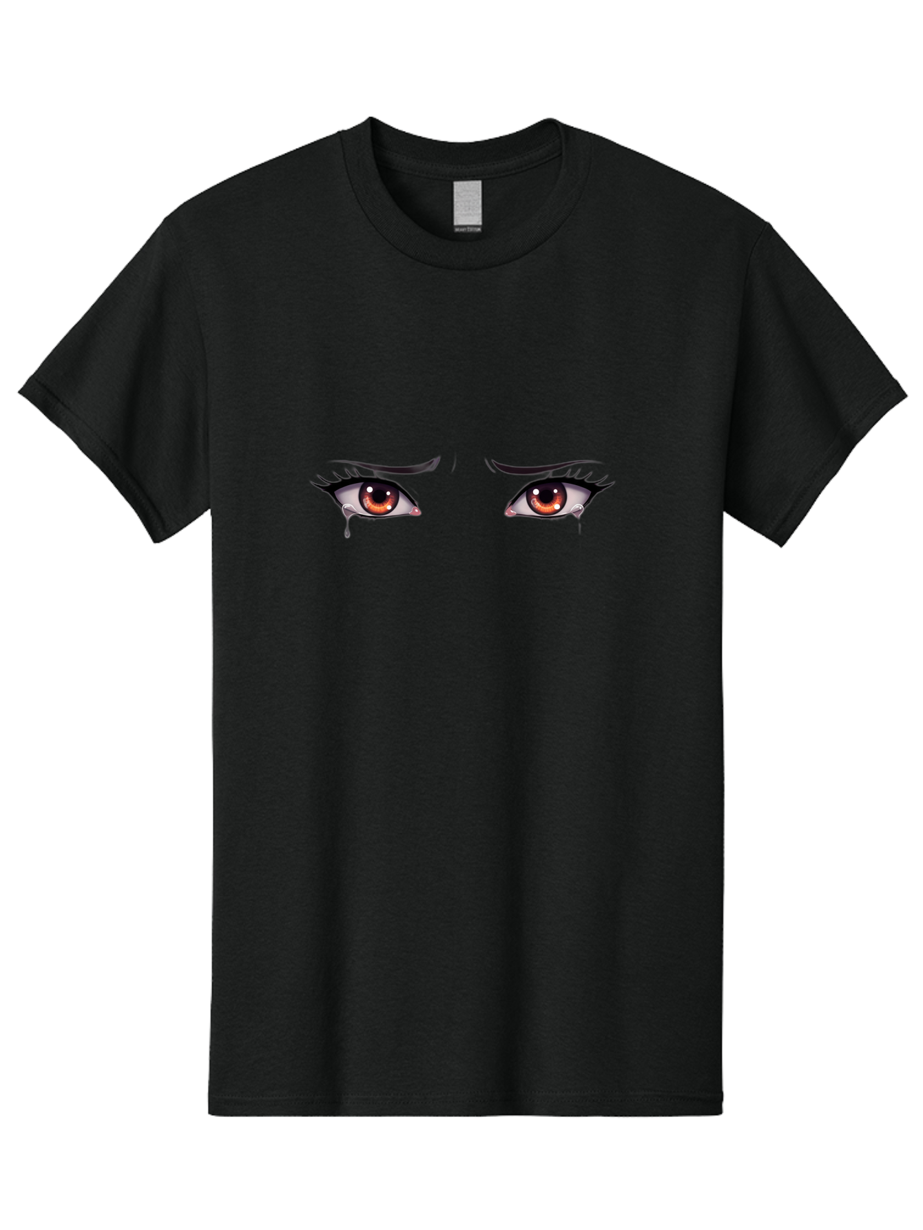 Crying-Eyes-9 Men'S Graphic Tee, 100% Cotton, Comfortable Casual Summer Wear, Machine Washable, Vintage Camera, Old Camera, Antique Camera, Black Camera, Classic Photography, Photography Equipment, Nostalgic Device, Film Camera, Camera Art Baf764