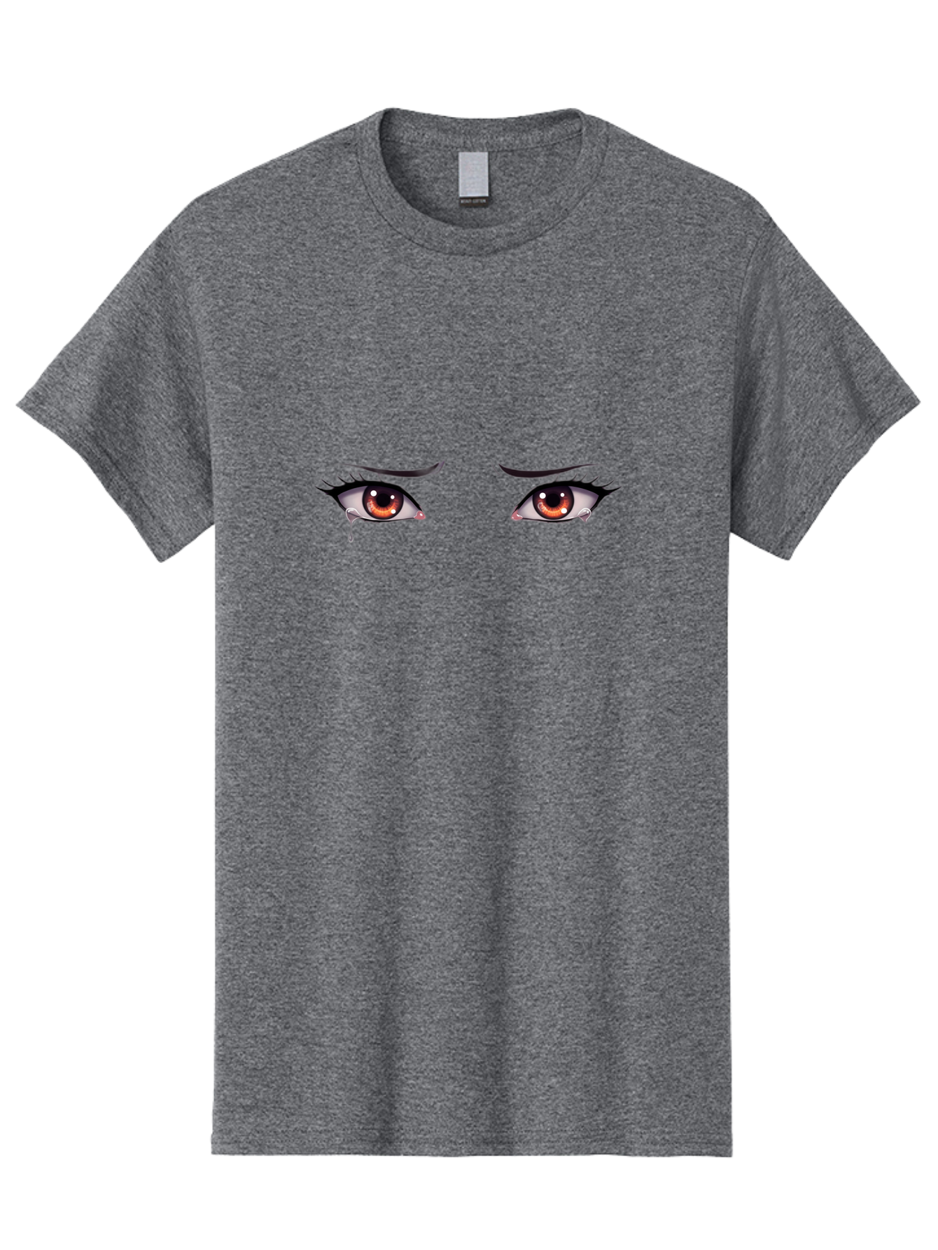 Crying-Eyes-9 Men'S Graphic Tee, 100% Cotton, Comfortable Casual Summer Wear, Machine Washable, Vintage Camera, Old Camera, Antique Camera, Black Camera, Classic Photography, Photography Equipment, Nostalgic Device, Film Camera, Camera Art Baf764