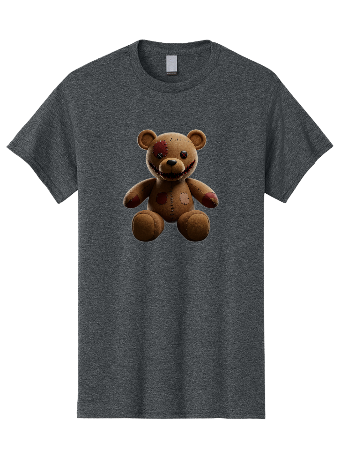 Damaged-Teddy-Bear Men'S Graphic Tee, 100% Cotton, Comfortable Casual Summer Wear, Machine Washable, Vintage Camera, Old Camera, Antique Camera, Black Camera, Classic Photography, Photography Equipment, Nostalgic Device, Film Camera, Baf778