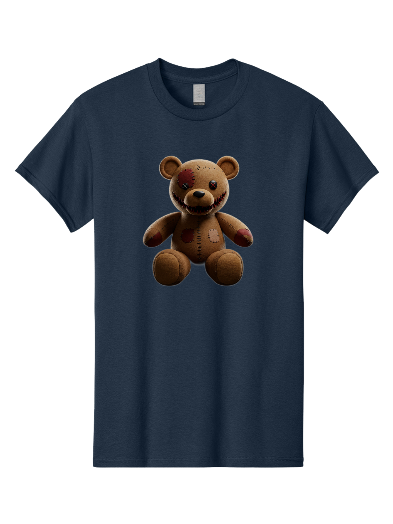Damaged-Teddy-Bear Men'S Graphic Tee, 100% Cotton, Comfortable Casual Summer Wear, Machine Washable, Vintage Camera, Old Camera, Antique Camera, Black Camera, Classic Photography, Photography Equipment, Nostalgic Device, Film Camera, Baf778
