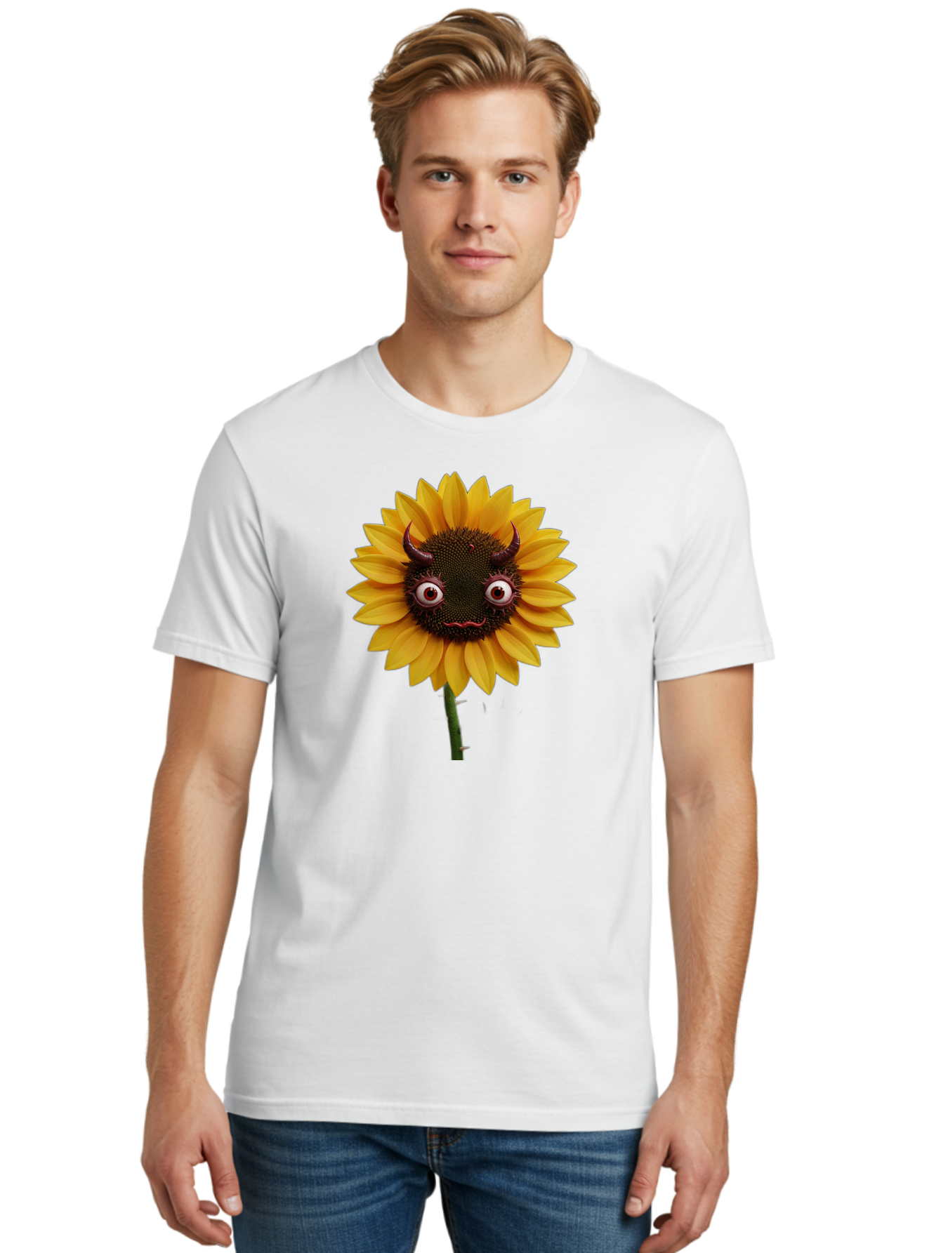 Demonic-Sunflower Men'S Graphic Tee, 100% Cotton, Comfortable Casual Summer Wear, Machine Washable, Vintage Camera, Old Camera, Antique Camera, Black Camera, Classic Photography, Photography Equipment, Nostalgic Device, Film Camera, Camera Art Baf780