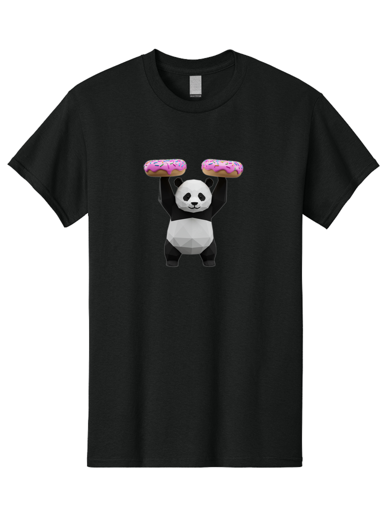 Donut-Panda Men'S Graphic Tee, 100% Cotton, Comfortable Casual Summer Wear, Machine Washable, Vintage Camera, Old Camera, Antique Camera, Black Camera, Classic Photography, Photography Equipment, Nostalgic Device, Film Camera, Camera Art Baf799