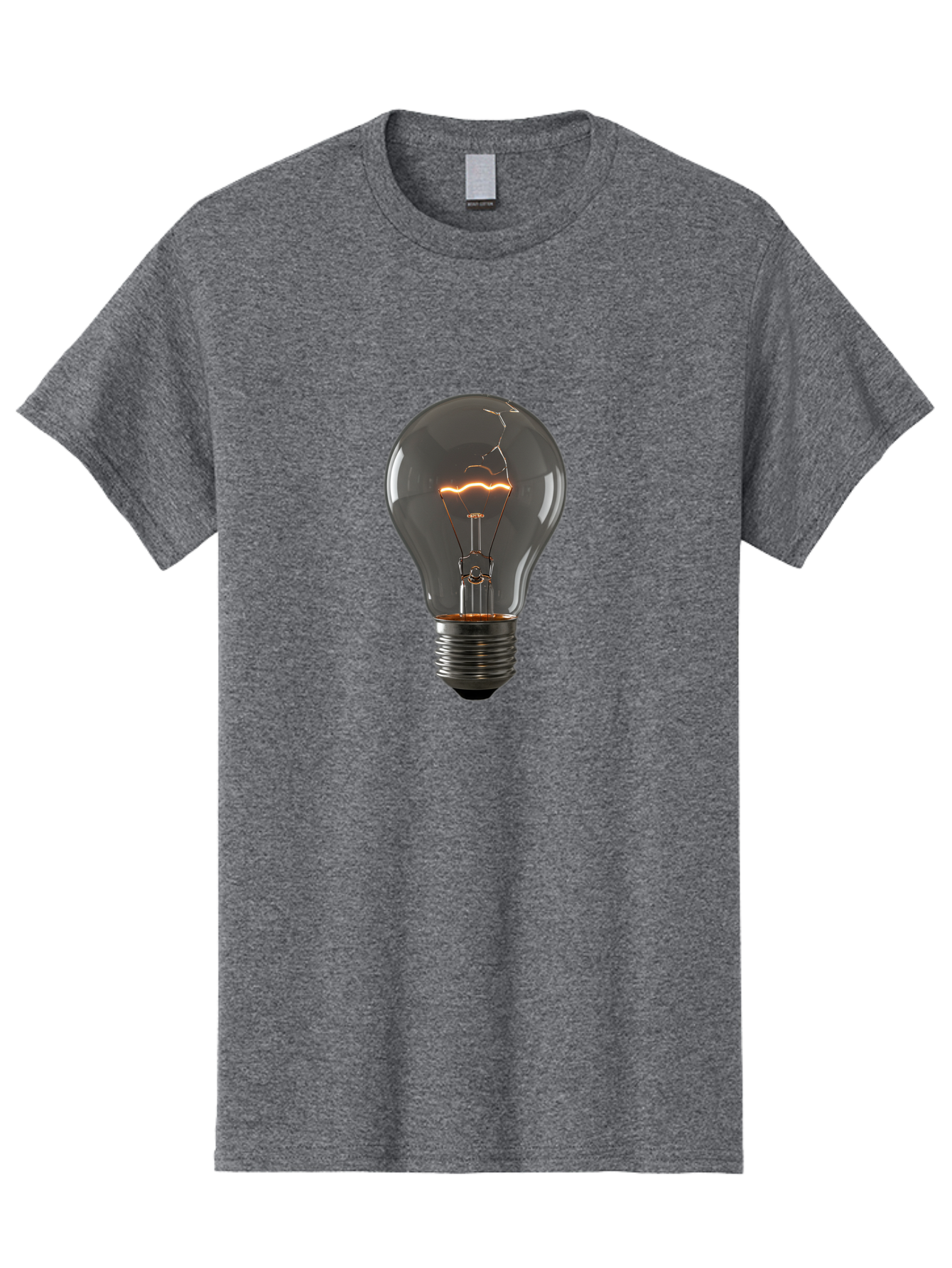Edison-Bulb Men'S Graphic Tee, 100% Cotton, Comfortable Casual Summer Wear, Machine Washable, Vintage Camera, Old Camera, Antique Camera, Black Camera, Classic Photography, Photography Equipment, Nostalgic Device, Film Camera, Camera Art Baf801