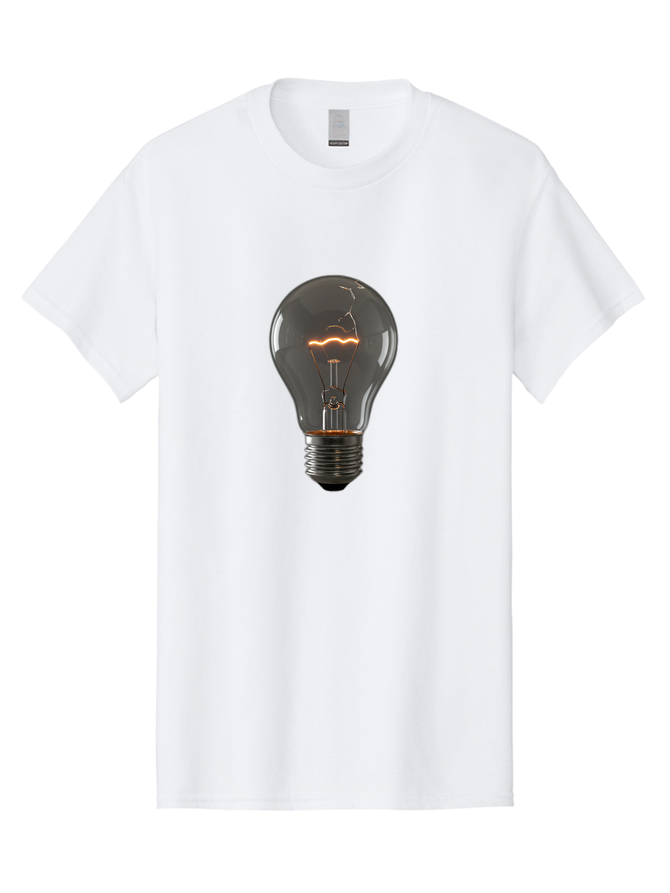 Edison-Bulb Men'S Graphic Tee, 100% Cotton, Comfortable Casual Summer Wear, Machine Washable, Vintage Camera, Old Camera, Antique Camera, Black Camera, Classic Photography, Photography Equipment, Nostalgic Device, Film Camera, Camera Art Baf801