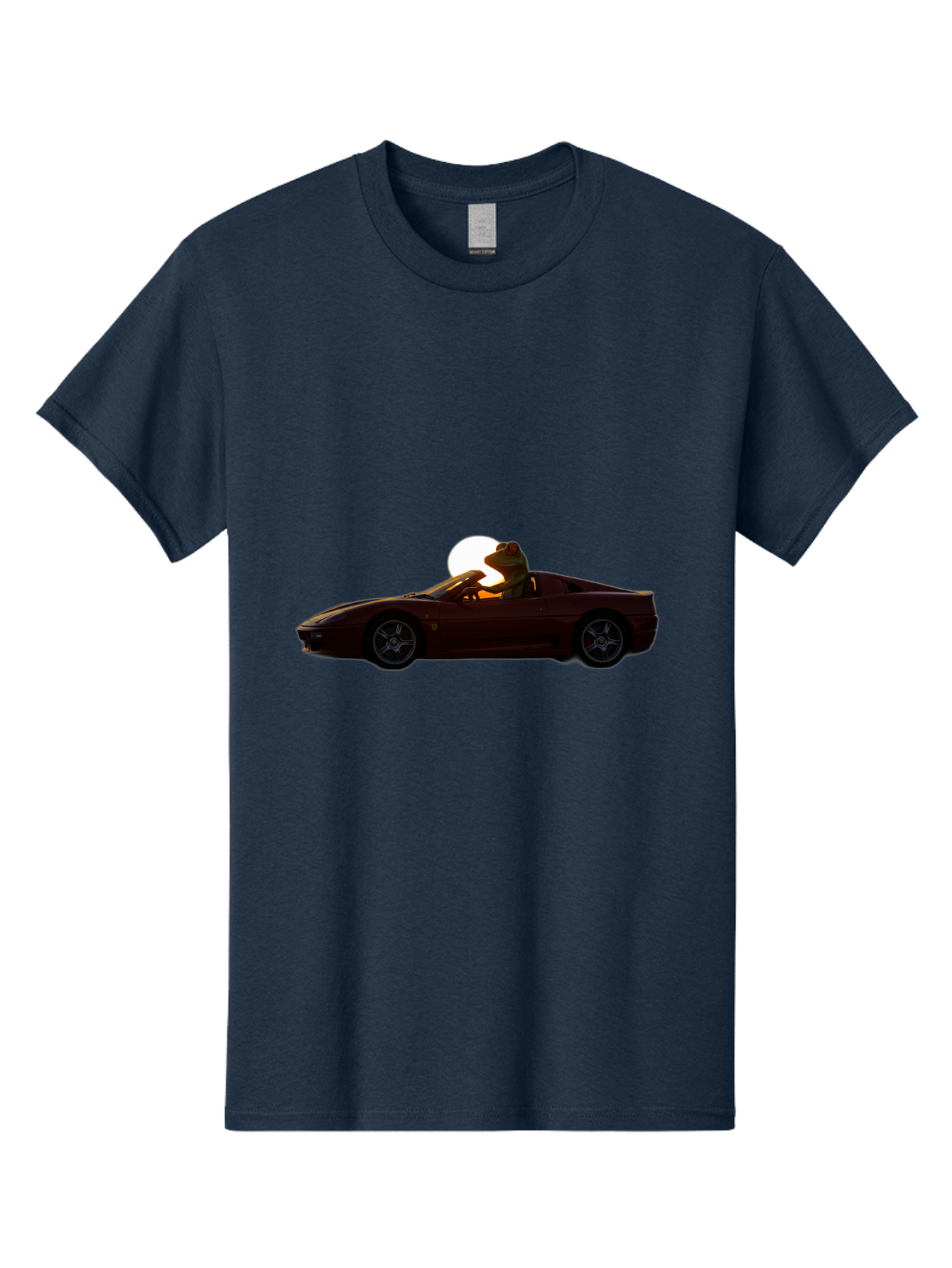 Ferrari-Convertible Men'S Graphic Tee, 100% Cotton, Comfortable Casual Summer Wear, Machine Washable, Vintage Camera, Old Camera, Antique Camera, Black Camera, Classic Photography, Photography Equipment, Nostalgic Device, Film Camera, Baf804