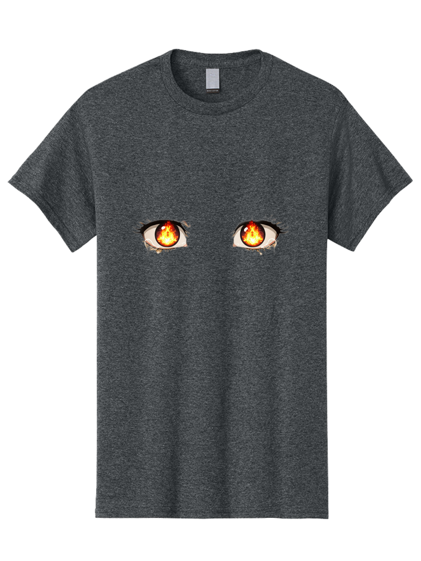 Fiery-Eyes-3 Men'S Graphic Tee, 100% Cotton, Comfortable Casual Summer Wear, Machine Washable, Vintage Camera, Old Camera, Antique Camera, Black Camera, Classic Photography, Photography Equipment, Nostalgic Device, Film Camera, Camera Art Baf810