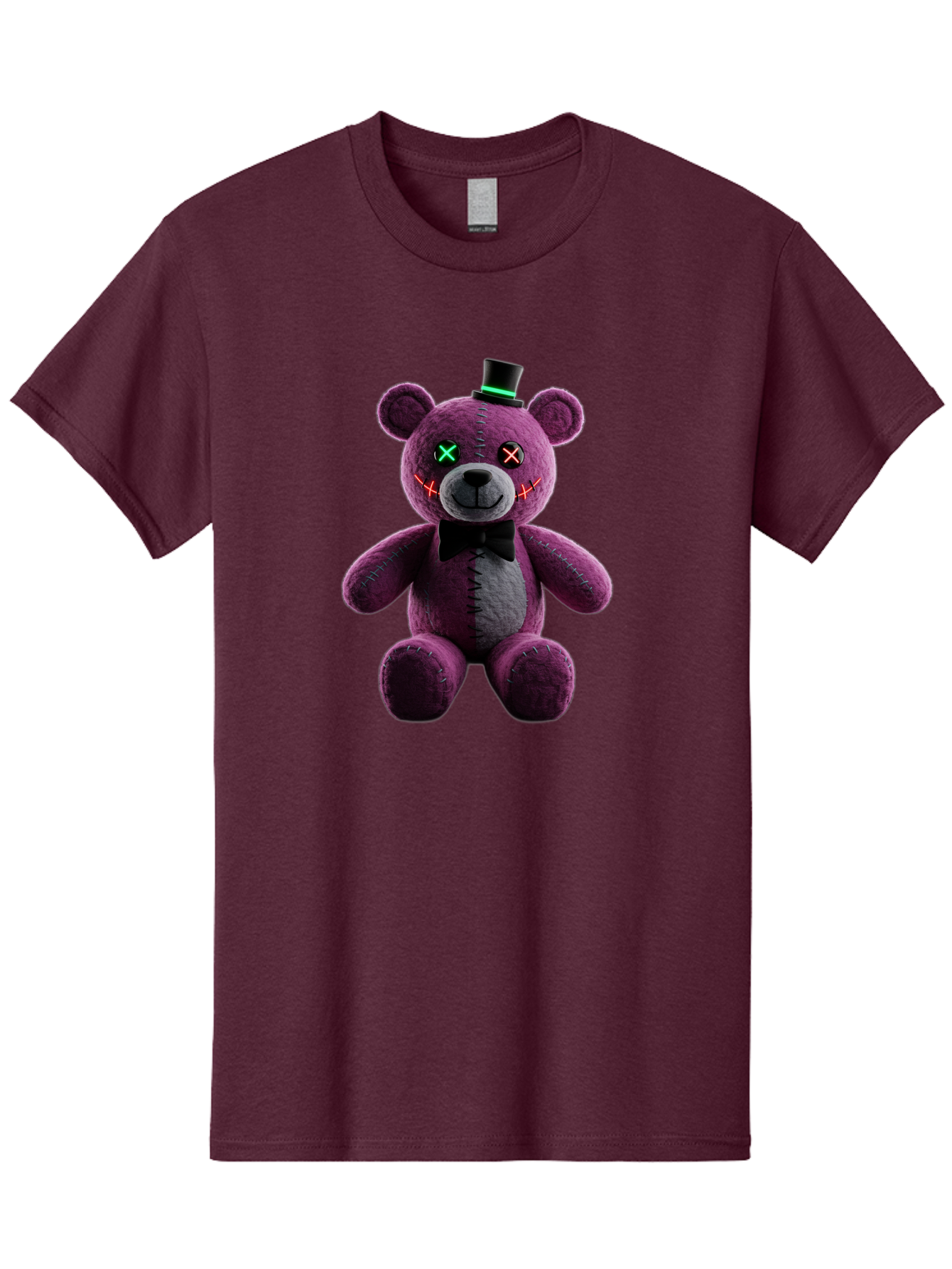 Five-Nights-At-Freddy-S-Teddy-Bear Men'S Graphic Tee, 100% Cotton, Comfortable Casual Summer Wear, Machine Washable, Vintage Camera, Old Camera, Antique Camera, Black Camera, Classic Photography, Photography Equipment, Nostalgic Device, Baf813