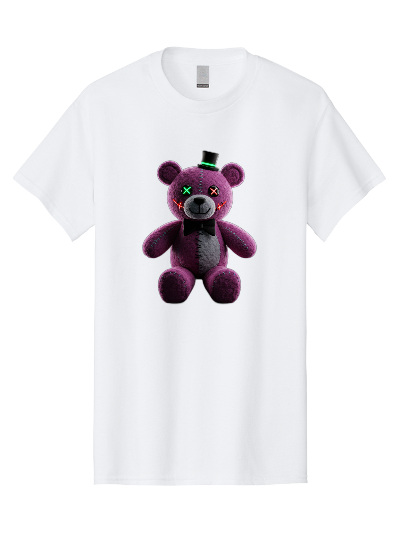 Five-Nights-At-Freddy-S-Teddy-Bear Men'S Graphic Tee, 100% Cotton, Comfortable Casual Summer Wear, Machine Washable, Vintage Camera, Old Camera, Antique Camera, Black Camera, Classic Photography, Photography Equipment, Nostalgic Device, Baf813