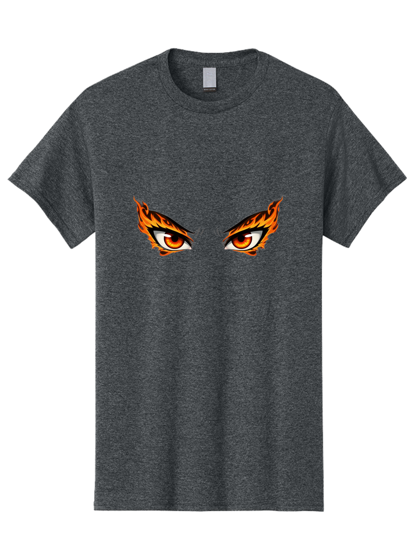Flaming-Eyes-1 Men'S Graphic Tee, 100% Cotton, Comfortable Casual Summer Wear, Machine Washable, Vintage Camera, Old Camera, Antique Camera, Black Camera, Classic Photography, Photography Equipment, Nostalgic Device, Film Camera, Camera Art Baf814