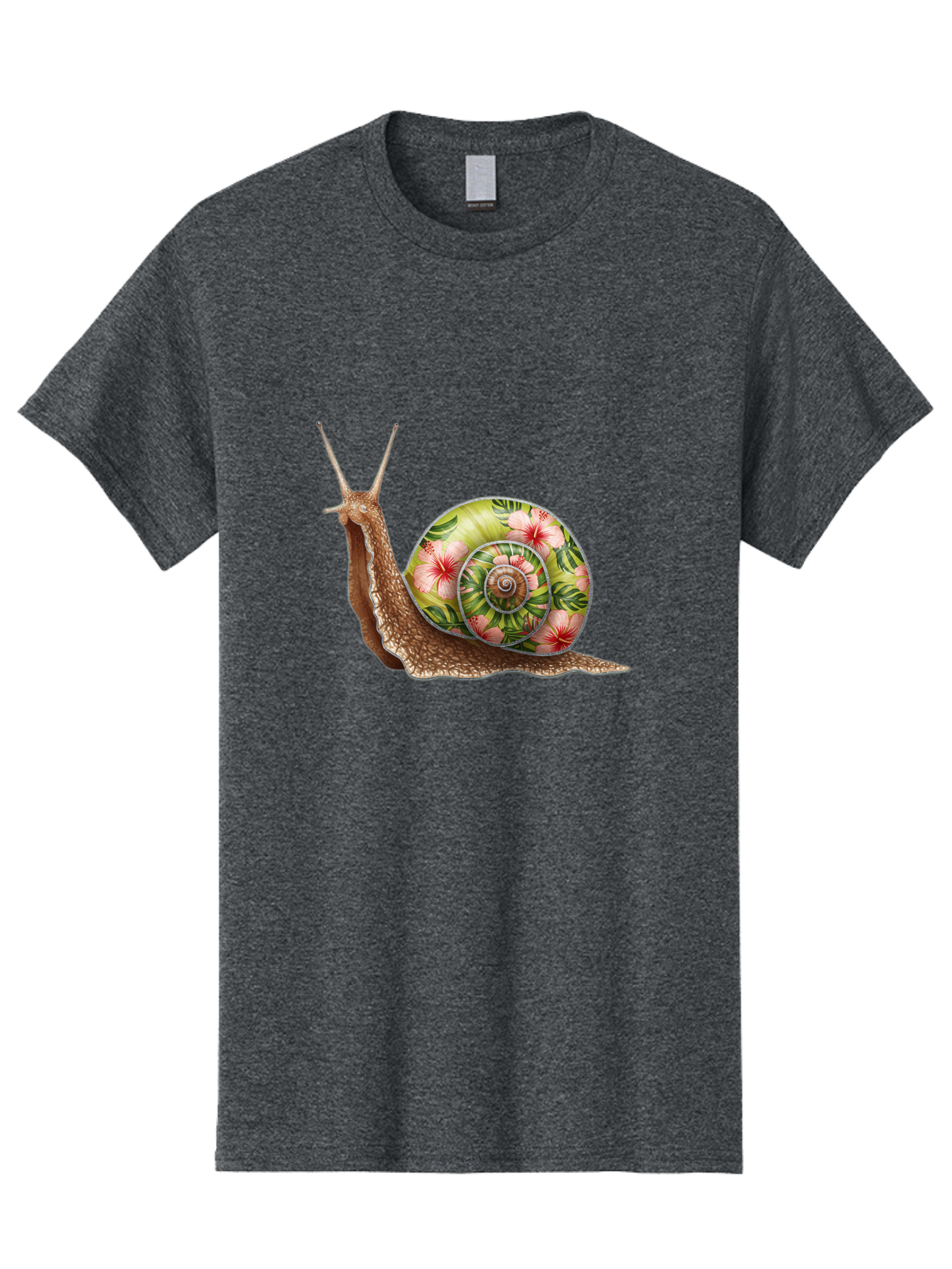 Floral-Snail Men'S Graphic Tee, 100% Cotton, Comfortable Casual Summer Wear, Machine Washable, Vintage Camera, Old Camera, Antique Camera, Black Camera, Classic Photography, Photography Equipment, Nostalgic Device, Film Camera, Camera Art Baf817