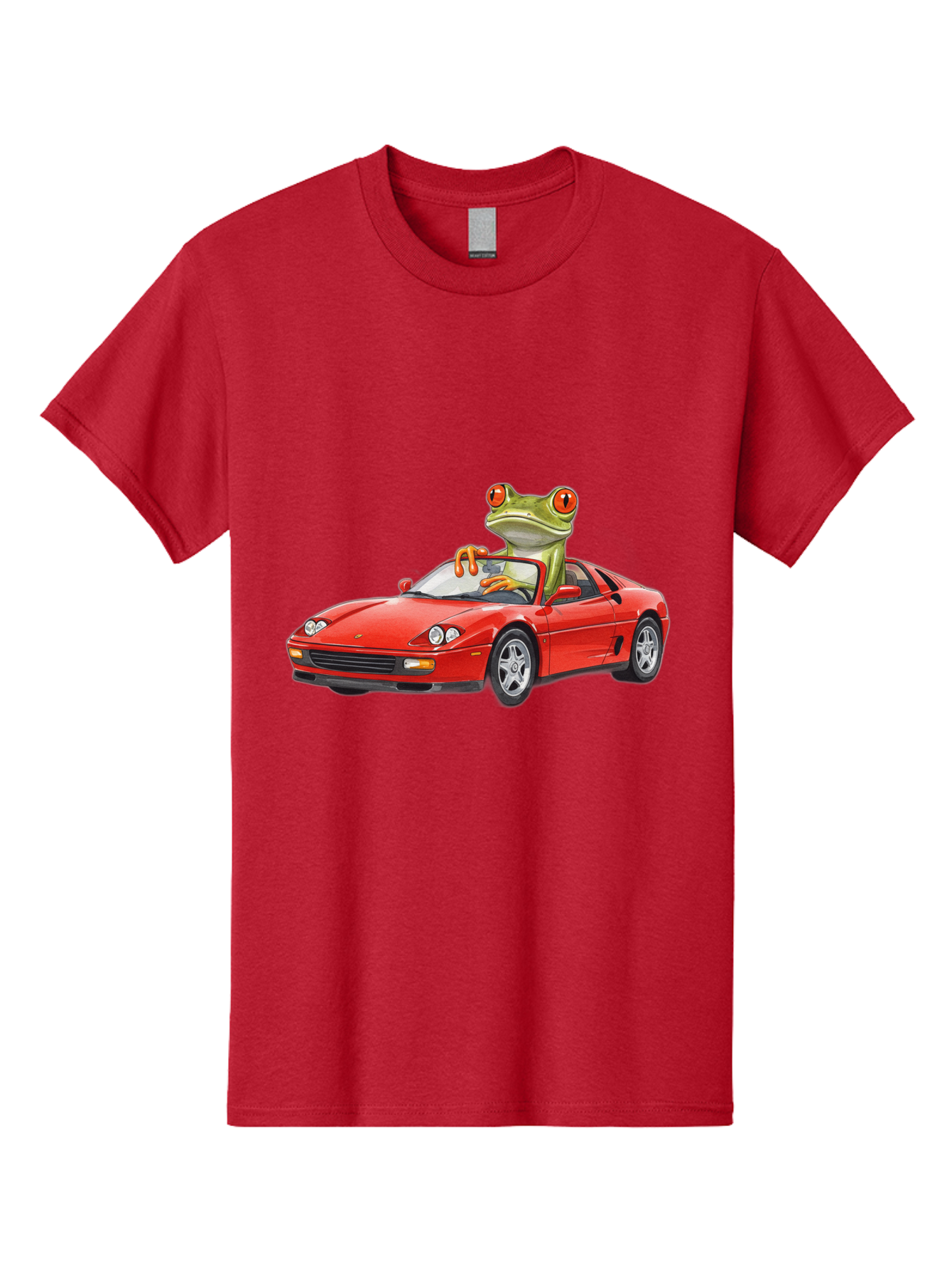 Frog-Driving-Ferrari Men'S Graphic Tee, 100% Cotton, Comfortable Casual Summer Wear, Machine Washable, Vintage Camera, Old Camera, Antique Camera, Black Camera, Classic Photography, Photography Equipment, Nostalgic Device, Film Camera, Baf821