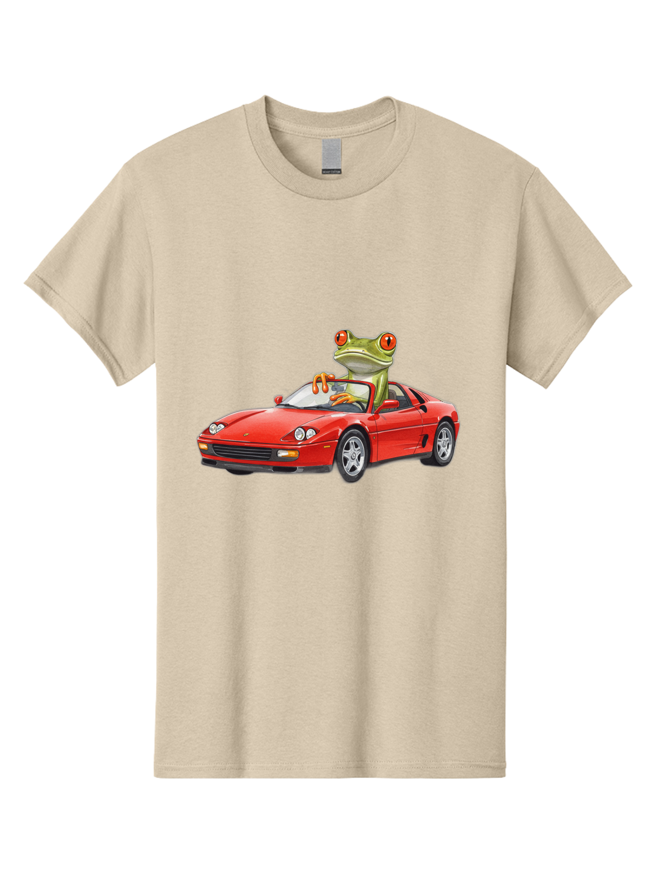 Frog-Driving-Ferrari Men'S Graphic Tee, 100% Cotton, Comfortable Casual Summer Wear, Machine Washable, Vintage Camera, Old Camera, Antique Camera, Black Camera, Classic Photography, Photography Equipment, Nostalgic Device, Film Camera, Baf821