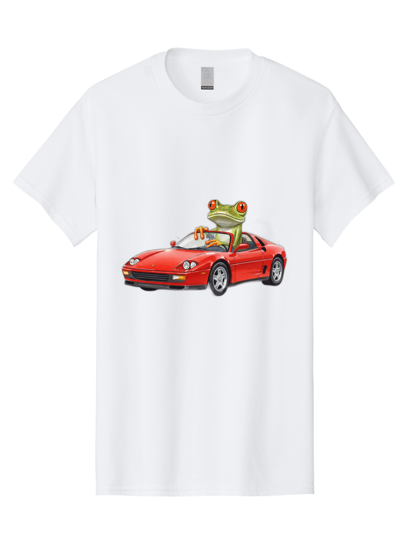 Frog-Driving-Ferrari Men'S Graphic Tee, 100% Cotton, Comfortable Casual Summer Wear, Machine Washable, Vintage Camera, Old Camera, Antique Camera, Black Camera, Classic Photography, Photography Equipment, Nostalgic Device, Film Camera, Baf821