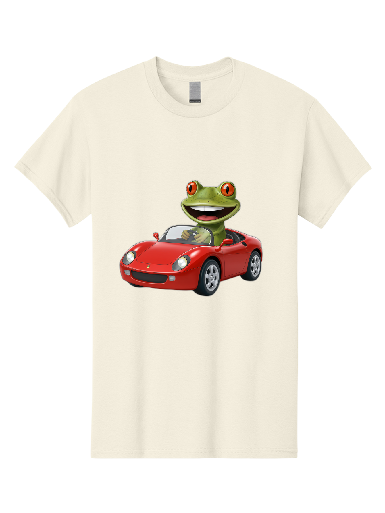 Frog-In-Red-Sports-Car Men'S Graphic Tee, 100% Cotton, Comfortable Casual Summer Wear, Machine Washable, Vintage Camera, Old Camera, Antique Camera, Black Camera, Classic Photography, Photography Equipment, Nostalgic Device, Film Camera, Baf838