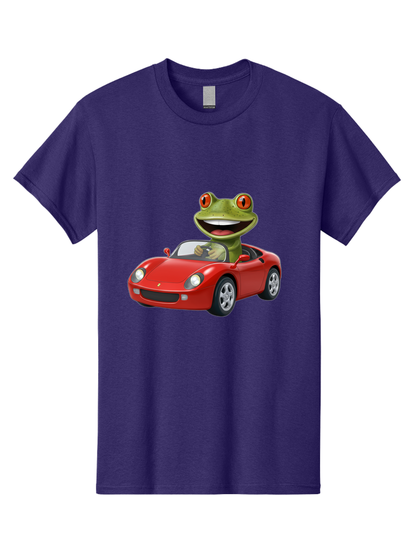 Frog-In-Red-Sports-Car Men'S Graphic Tee, 100% Cotton, Comfortable Casual Summer Wear, Machine Washable, Vintage Camera, Old Camera, Antique Camera, Black Camera, Classic Photography, Photography Equipment, Nostalgic Device, Film Camera, Baf838