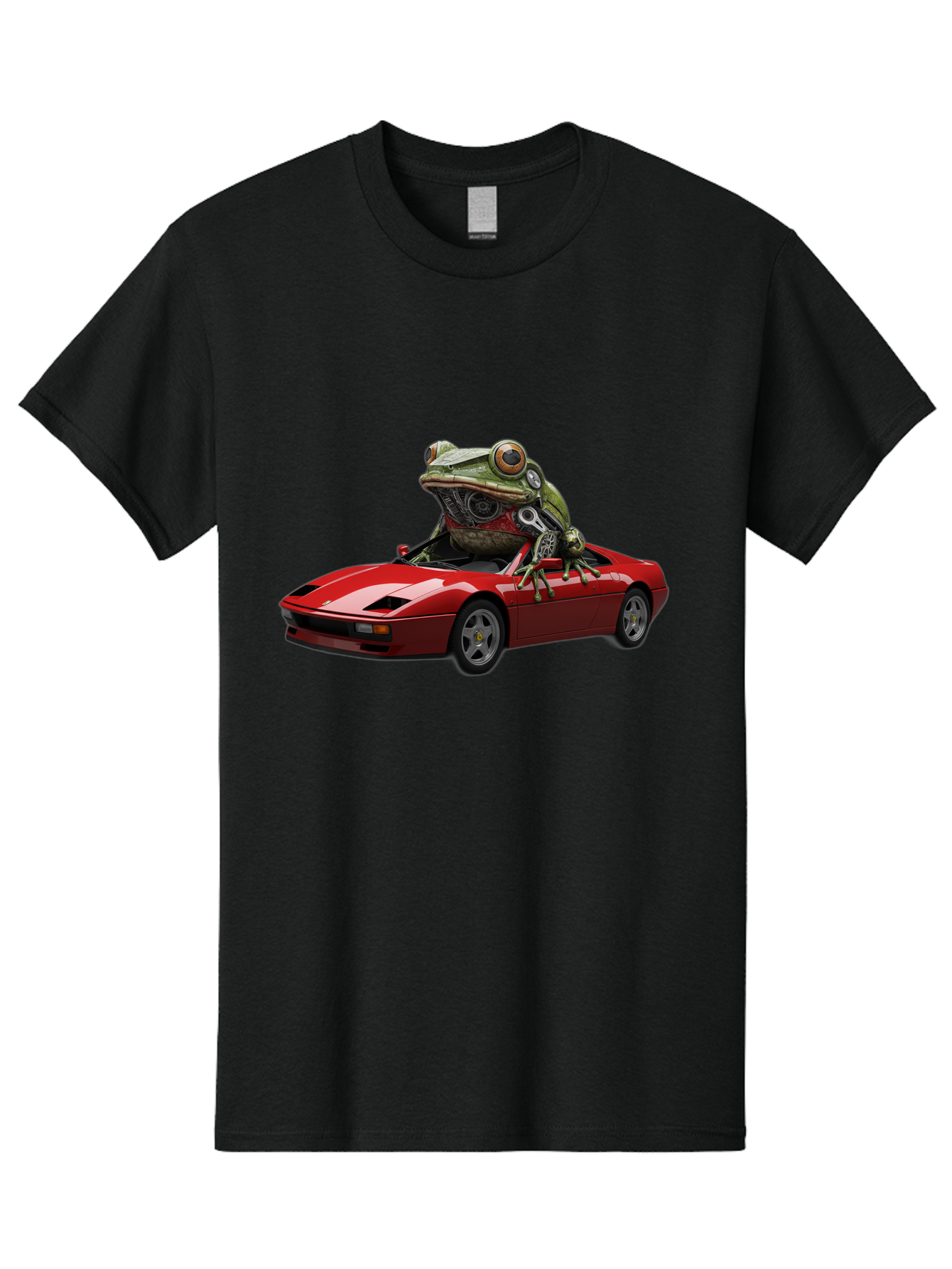Frog-Mechanic Men'S Graphic Tee, 100% Cotton, Comfortable Casual Summer Wear, Machine Washable, Vintage Camera, Old Camera, Antique Camera, Black Camera, Classic Photography, Photography Equipment, Nostalgic Device, Film Camera, Camera Art Baf842