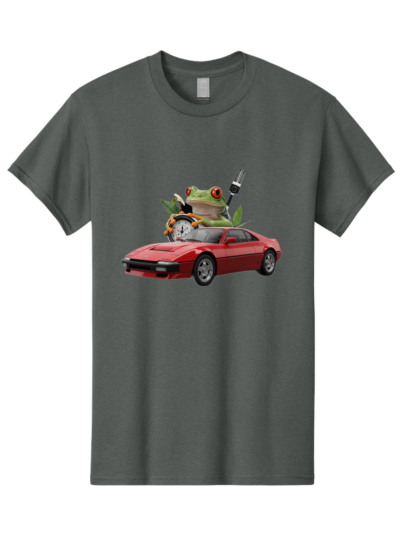 Frog-On-Car Men'S Graphic Tee, 100% Cotton, Comfortable Casual Summer Wear, Machine Washable, Vintage Camera, Old Camera, Antique Camera, Black Camera, Classic Photography, Photography Equipment, Nostalgic Device, Film Camera, Camera Art Baf843