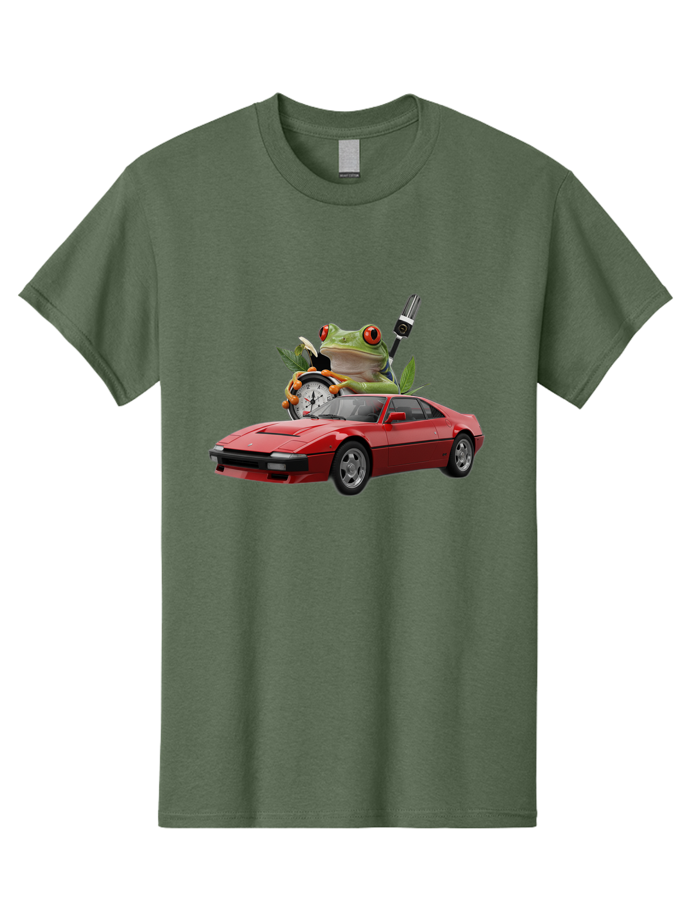 Frog-On-Car Men'S Graphic Tee, 100% Cotton, Comfortable Casual Summer Wear, Machine Washable, Vintage Camera, Old Camera, Antique Camera, Black Camera, Classic Photography, Photography Equipment, Nostalgic Device, Film Camera, Camera Art Baf843
