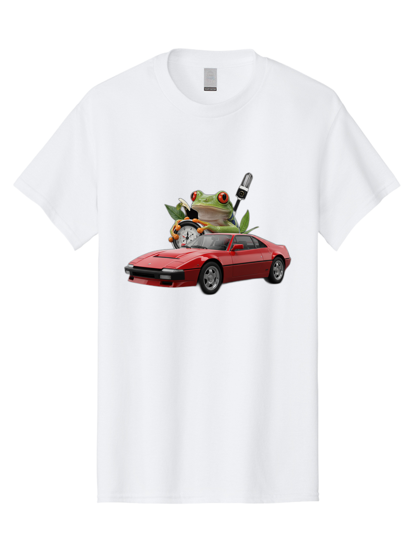 Frog-On-Car Men'S Graphic Tee, 100% Cotton, Comfortable Casual Summer Wear, Machine Washable, Vintage Camera, Old Camera, Antique Camera, Black Camera, Classic Photography, Photography Equipment, Nostalgic Device, Film Camera, Camera Art Baf843